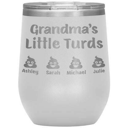 Grandma's Little Turds Tumbler