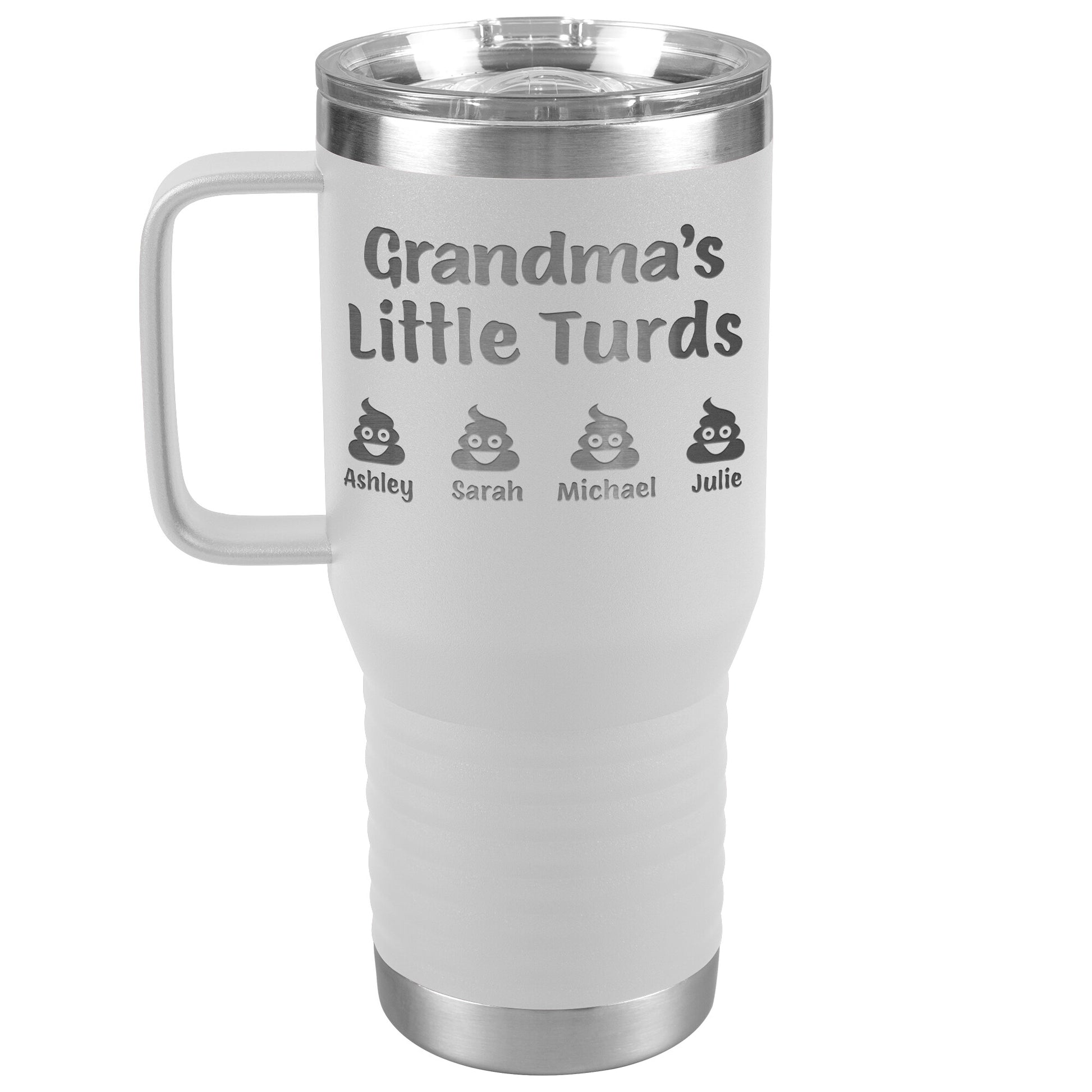 Grandma's Little Turds Tumbler
