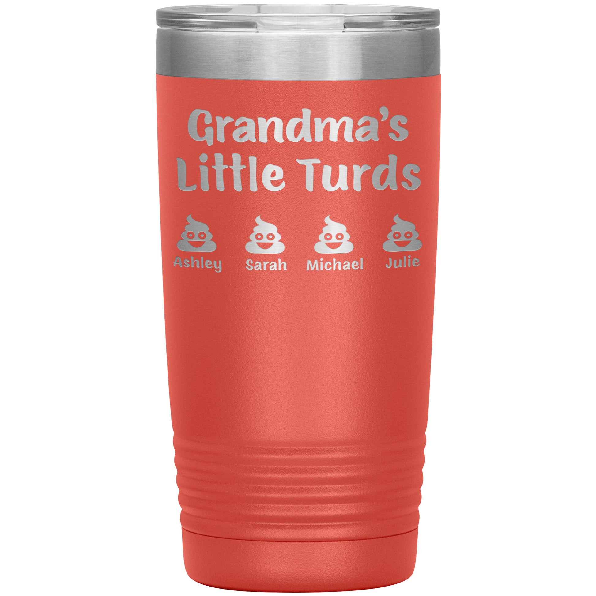 Grandma's Little Turds Tumbler