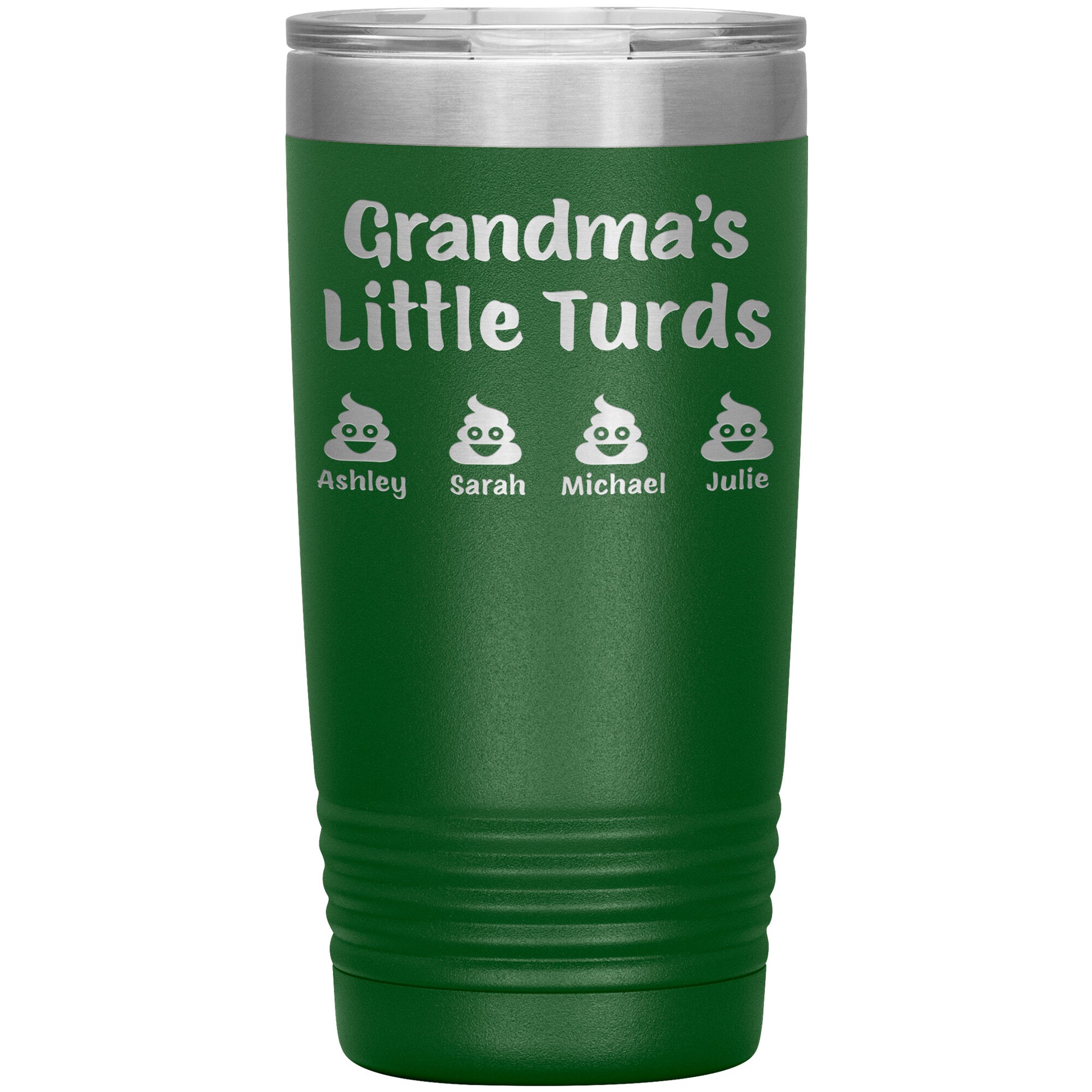 Grandma's Little Turds Tumbler