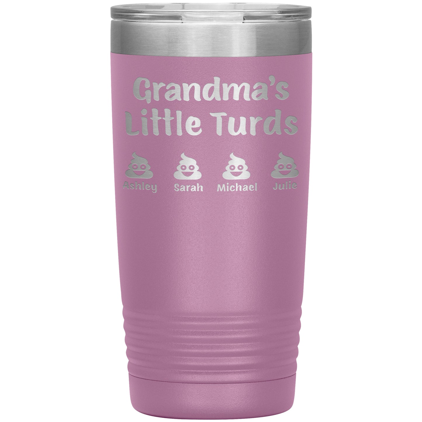 Grandma's Little Turds Tumbler