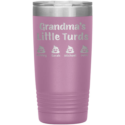 Grandma's Little Turds Tumbler