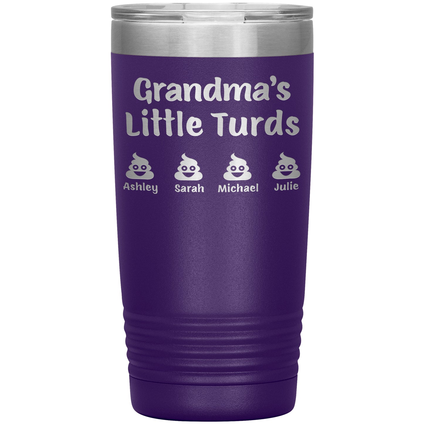 Grandma's Little Turds Tumbler