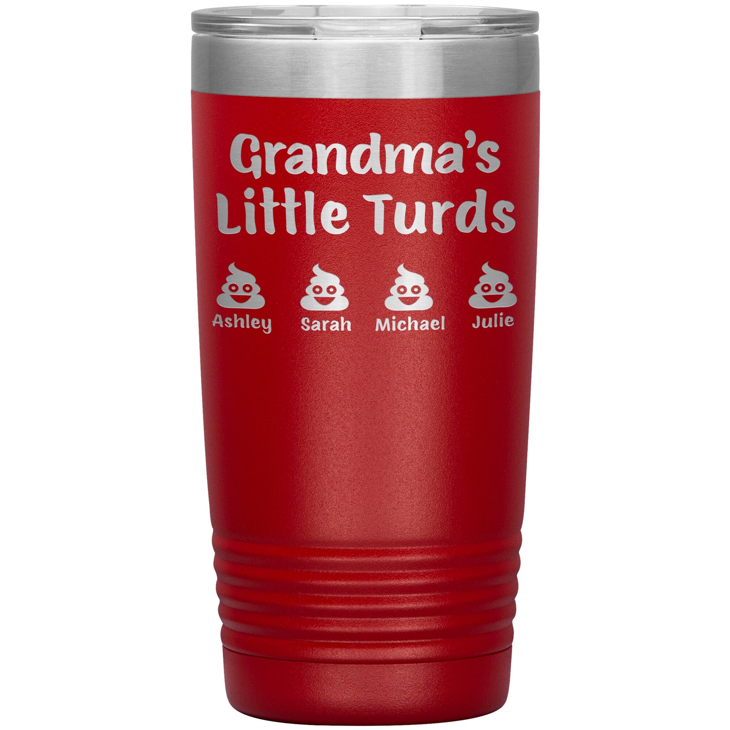 Grandma's Little Turds Tumbler