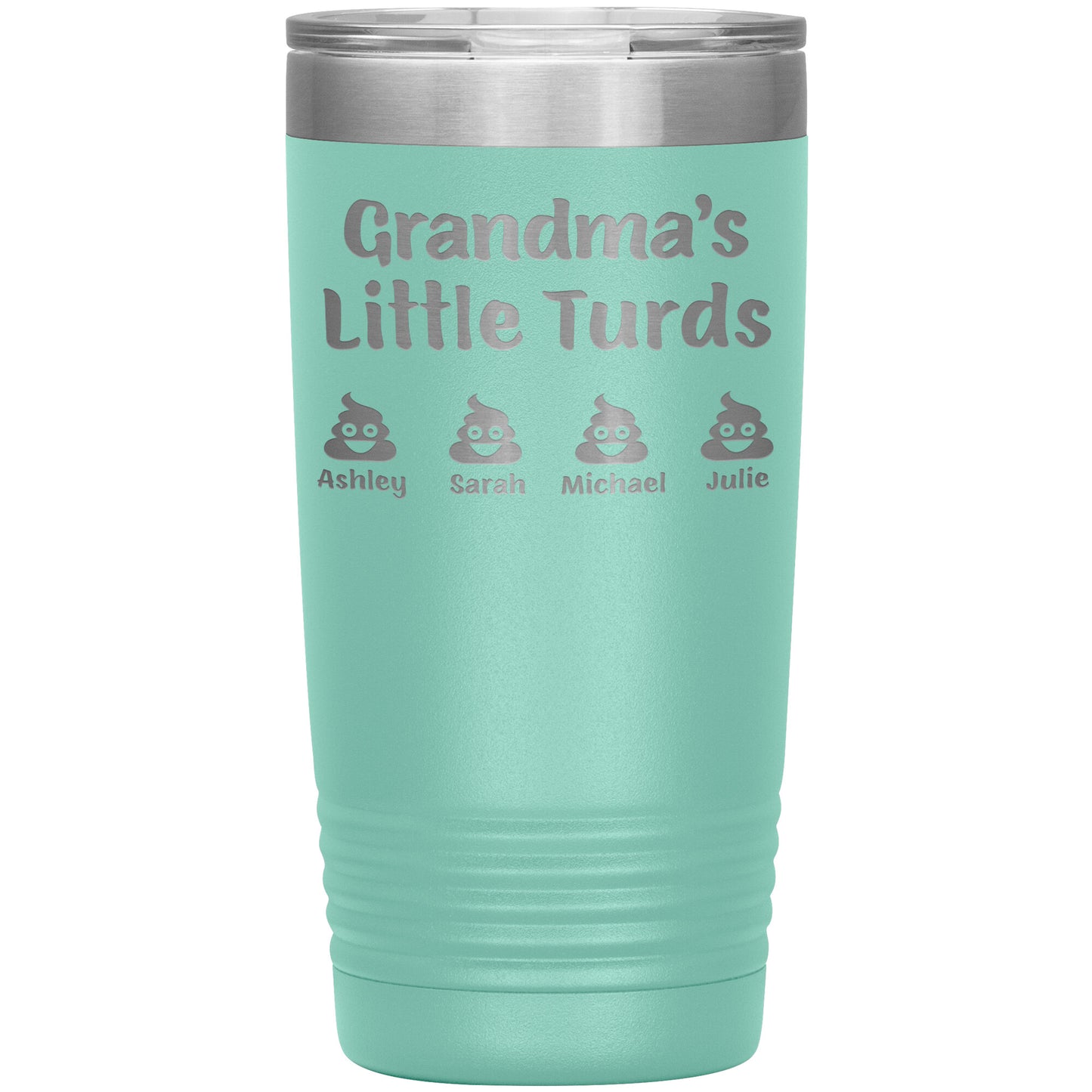 Grandma's Little Turds Tumbler