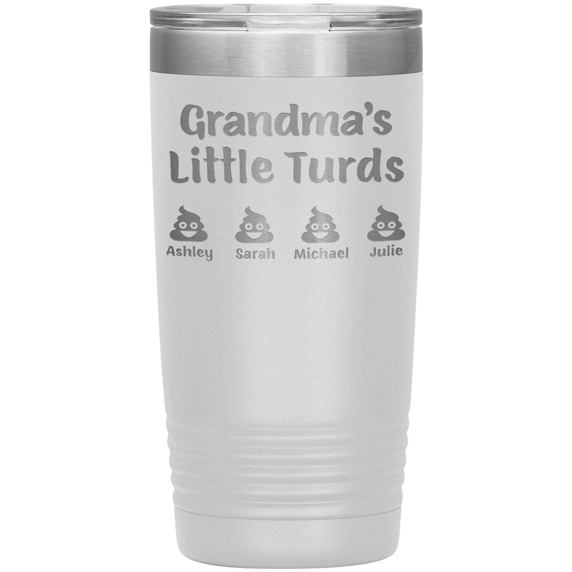 Grandma's Little Turds Tumbler