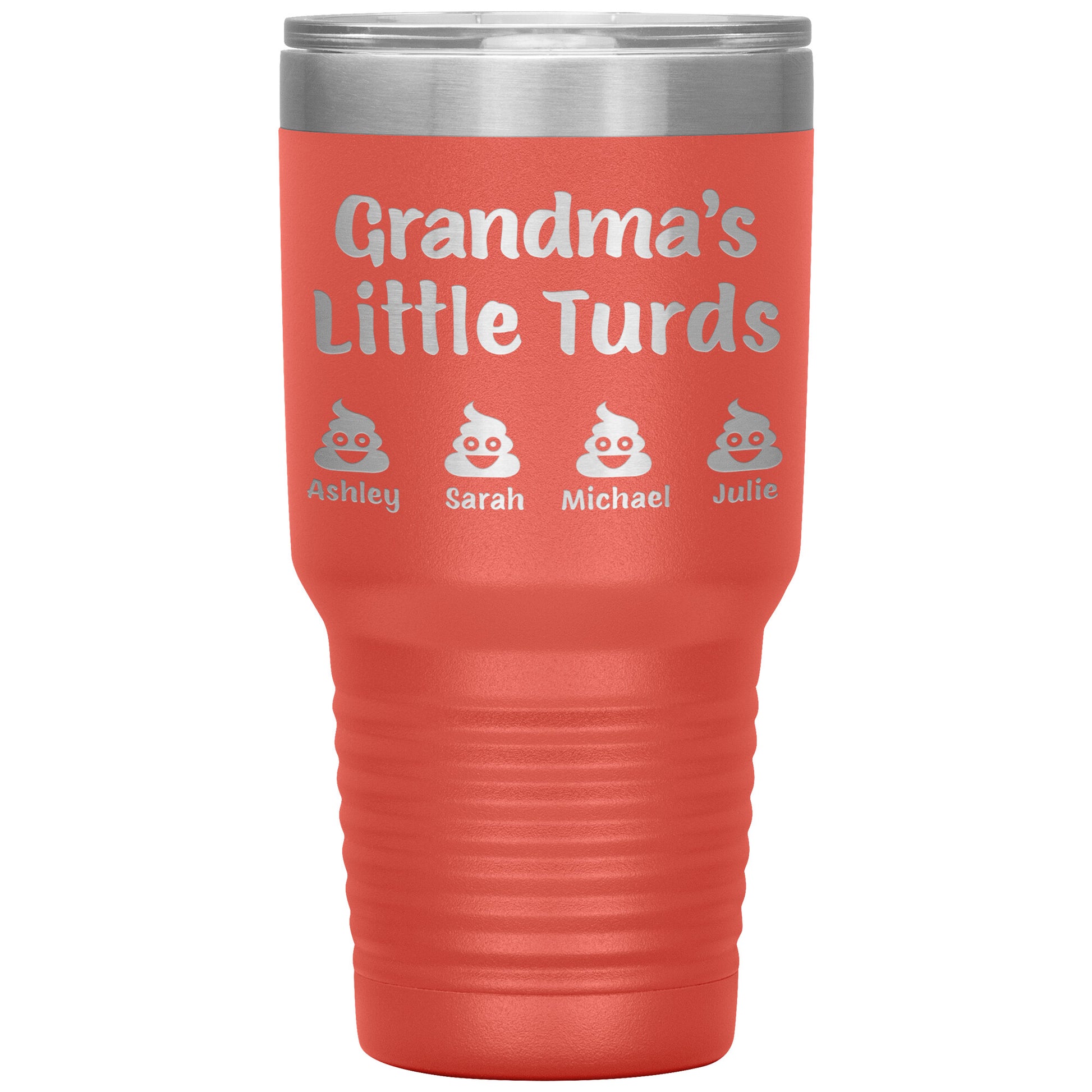 Grandma's Little Turds Tumbler