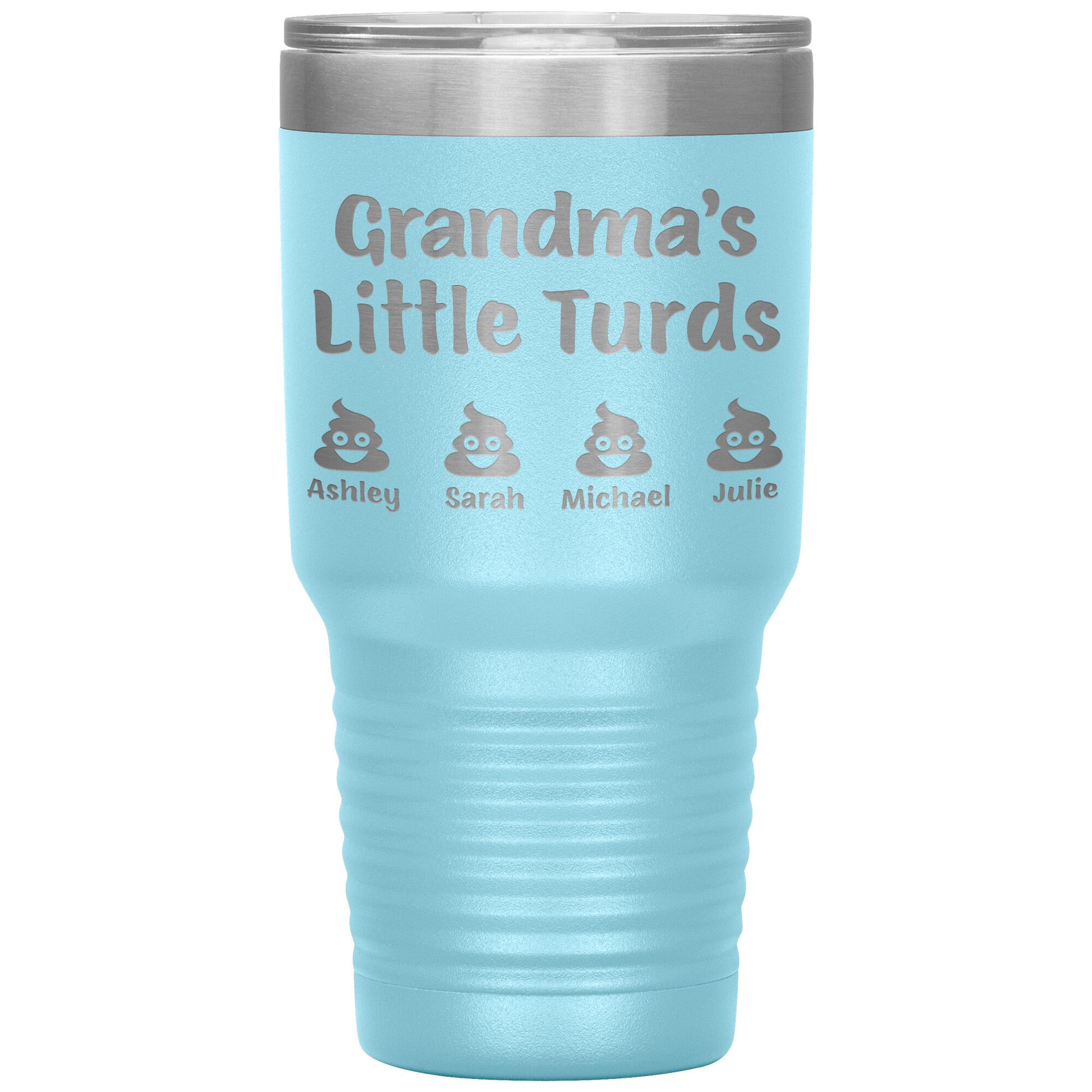 Grandma's Little Turds Tumbler