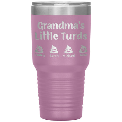 Grandma's Little Turds Tumbler