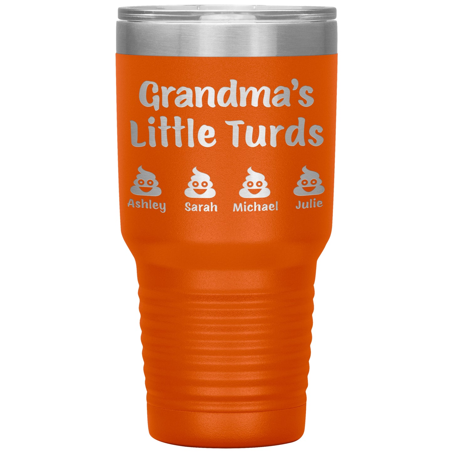 Grandma's Little Turds Tumbler