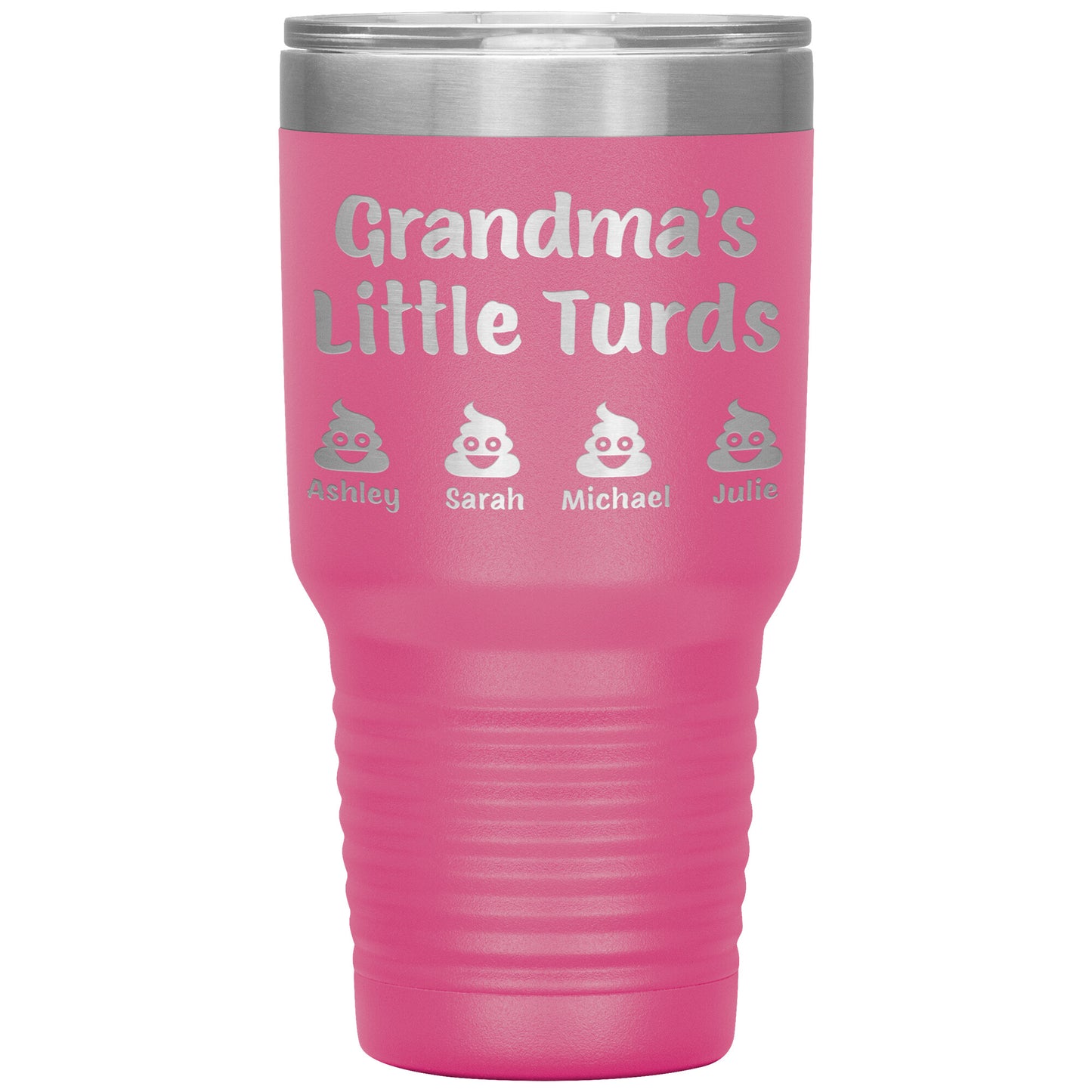 Grandma's Little Turds Tumbler