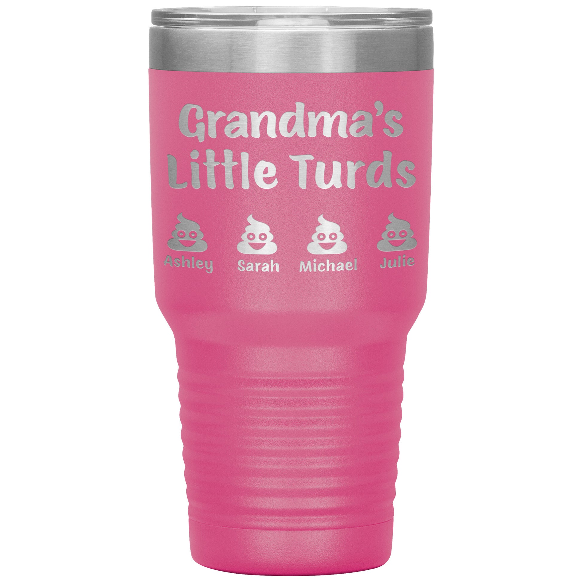 Grandma's Little Turds Tumbler