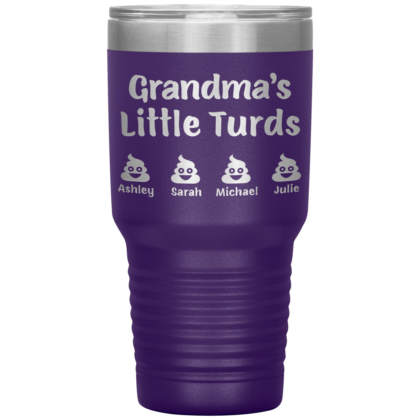 Grandma's Little Turds Tumbler