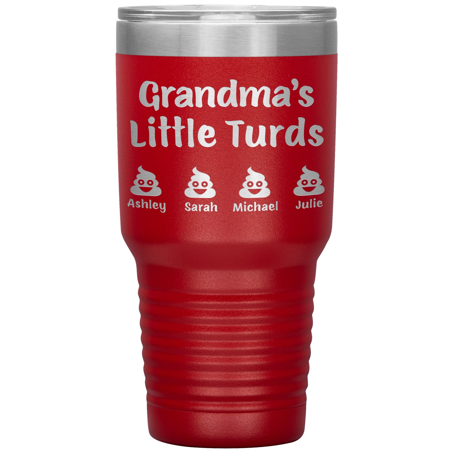 Grandma's Little Turds Tumbler