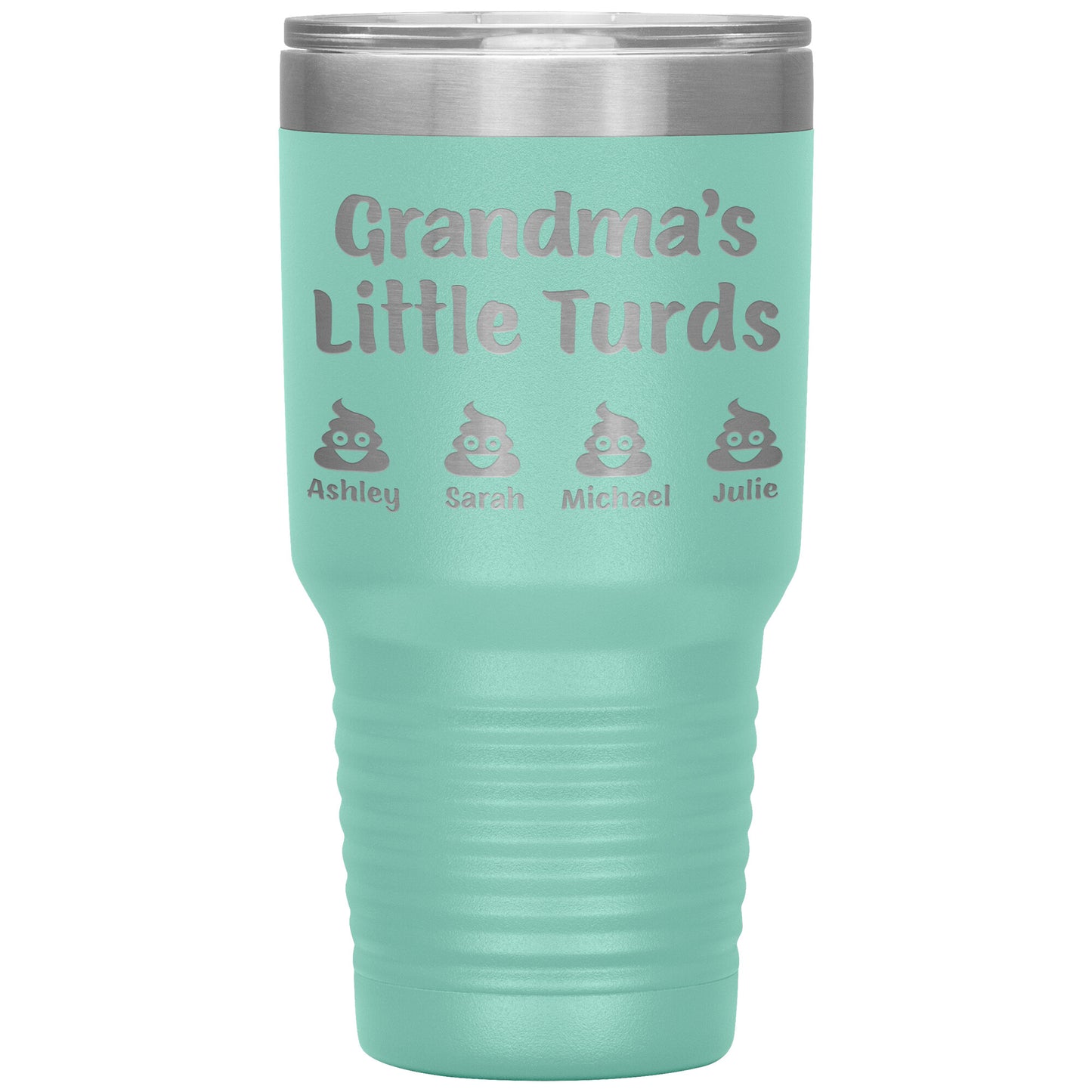 Grandma's Little Turds Tumbler
