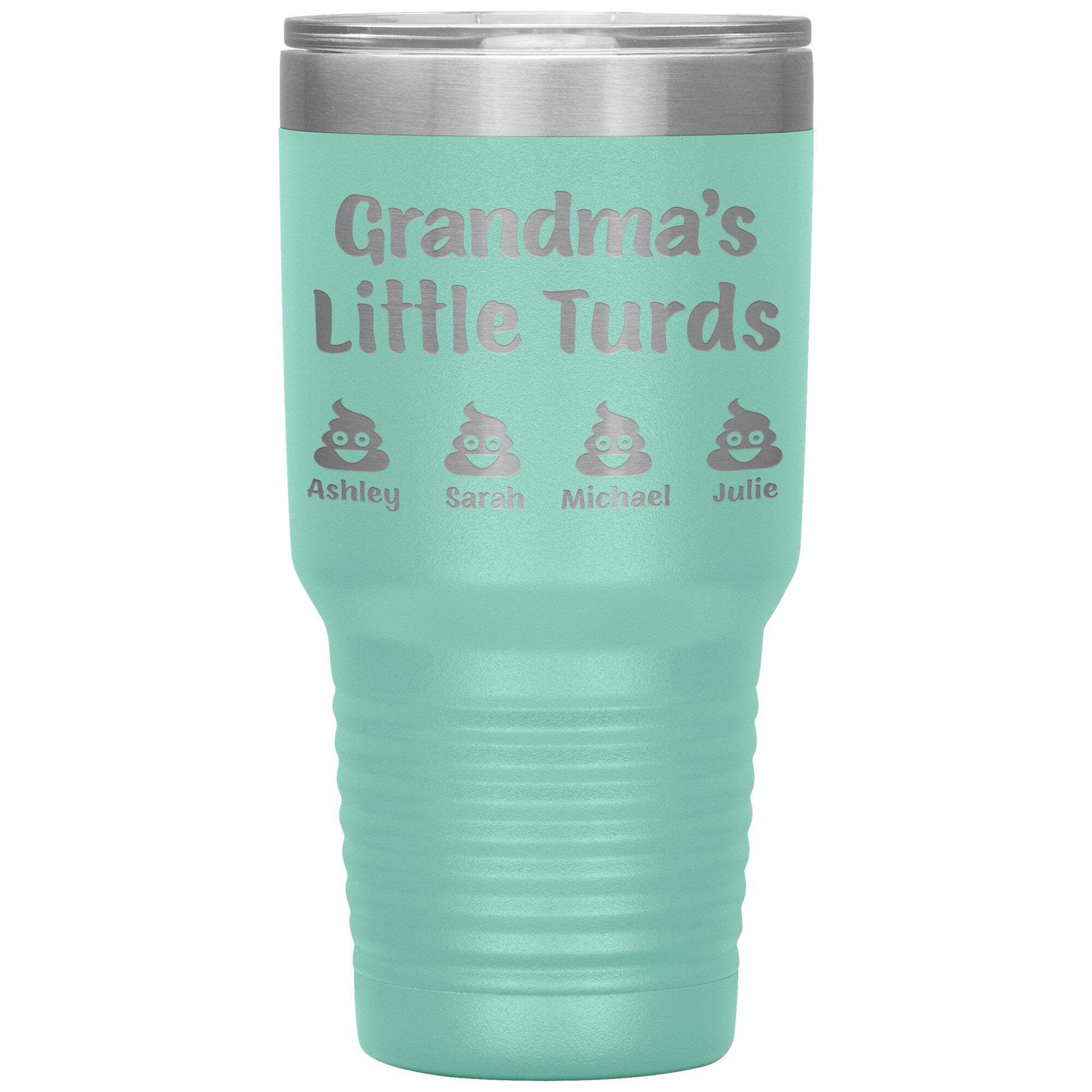 Grandma's Little Turds Tumbler