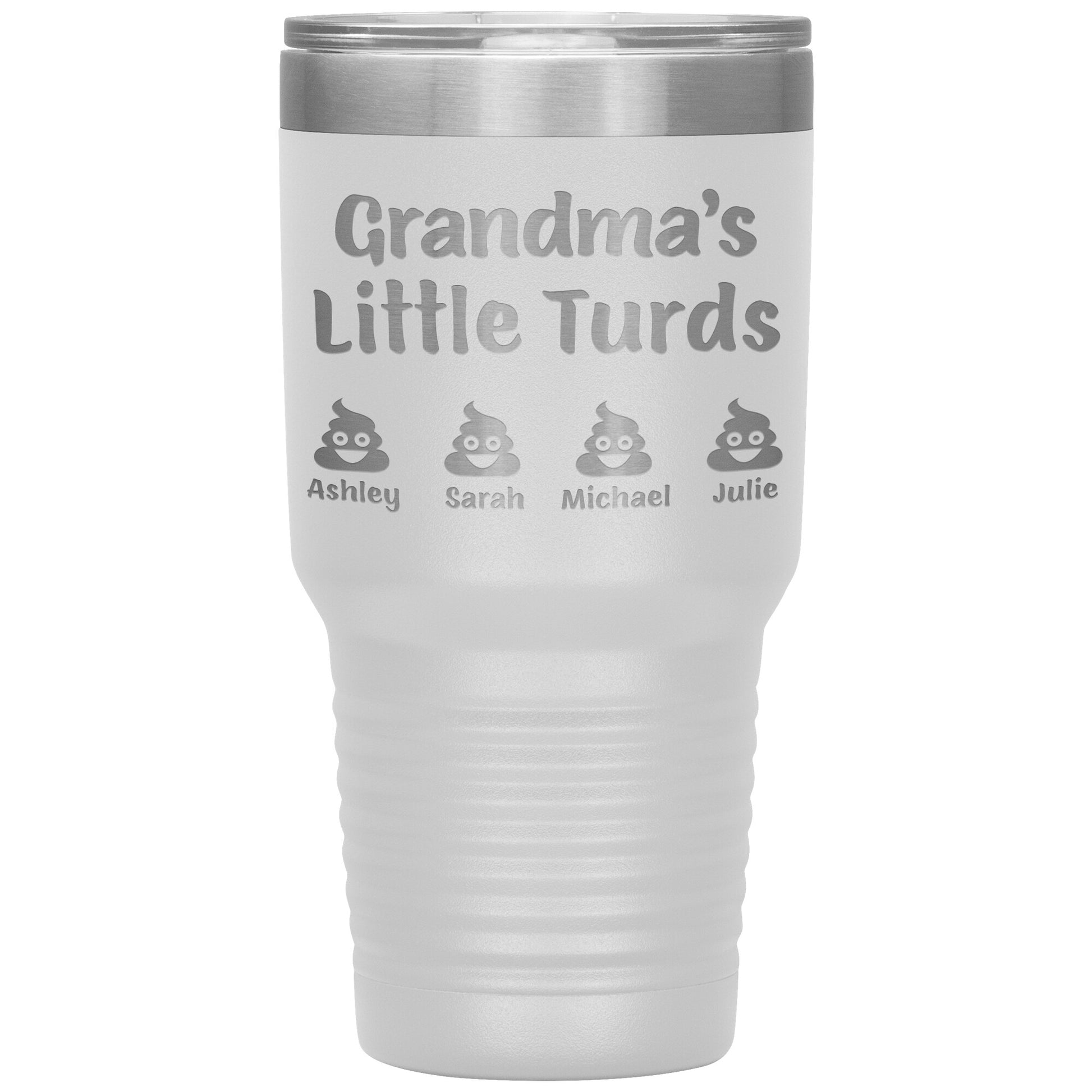 Grandma's Little Turds Tumbler