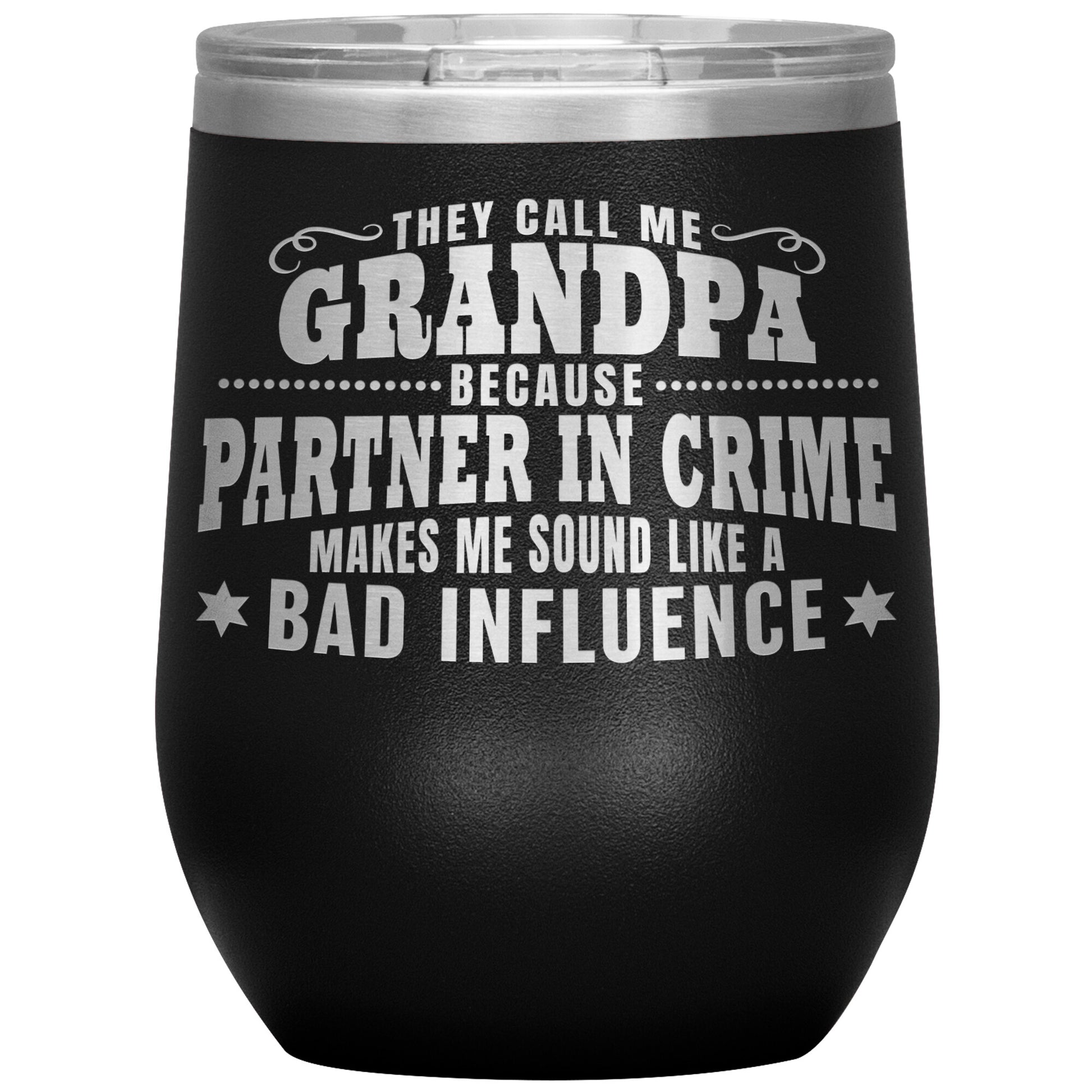 Grandpa Partner in Crime Tumbler
