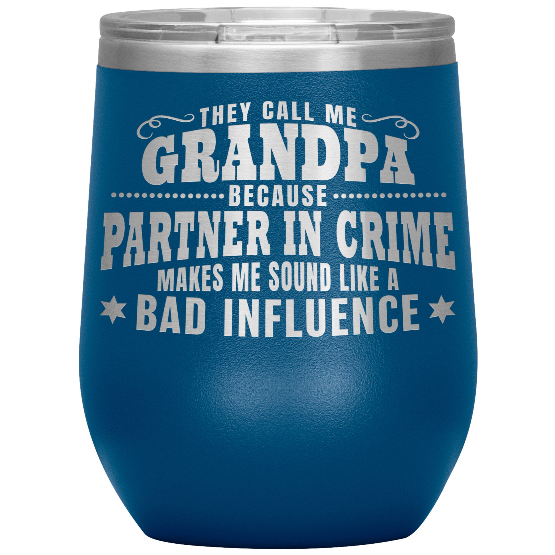 Grandpa Partner in Crime Tumbler