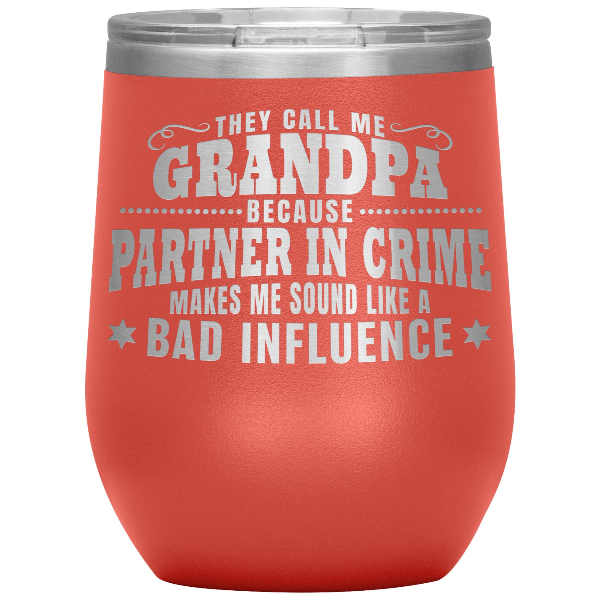 Grandpa Partner in Crime Tumbler