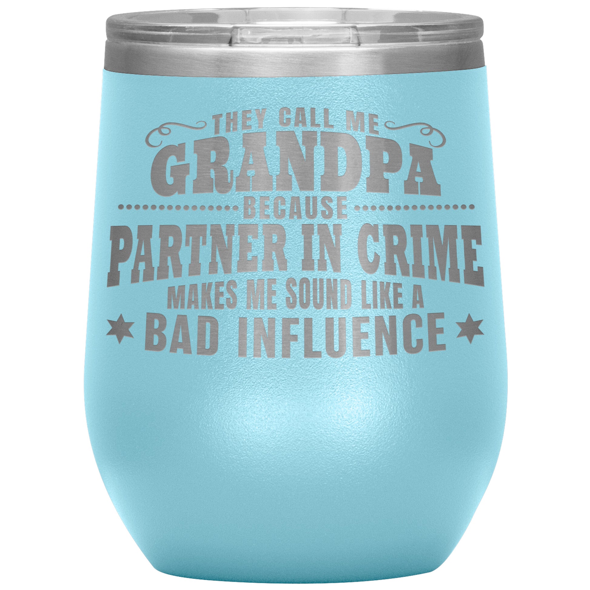 Grandpa Partner in Crime Tumbler