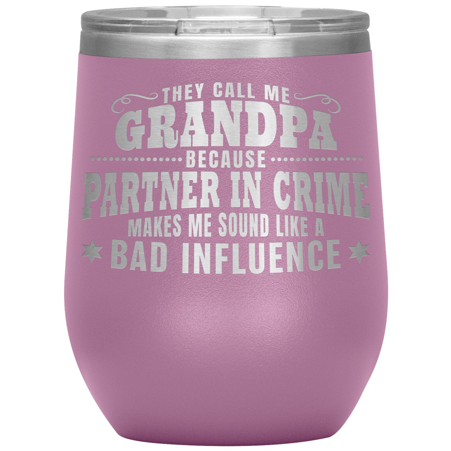 Grandpa Partner in Crime Tumbler