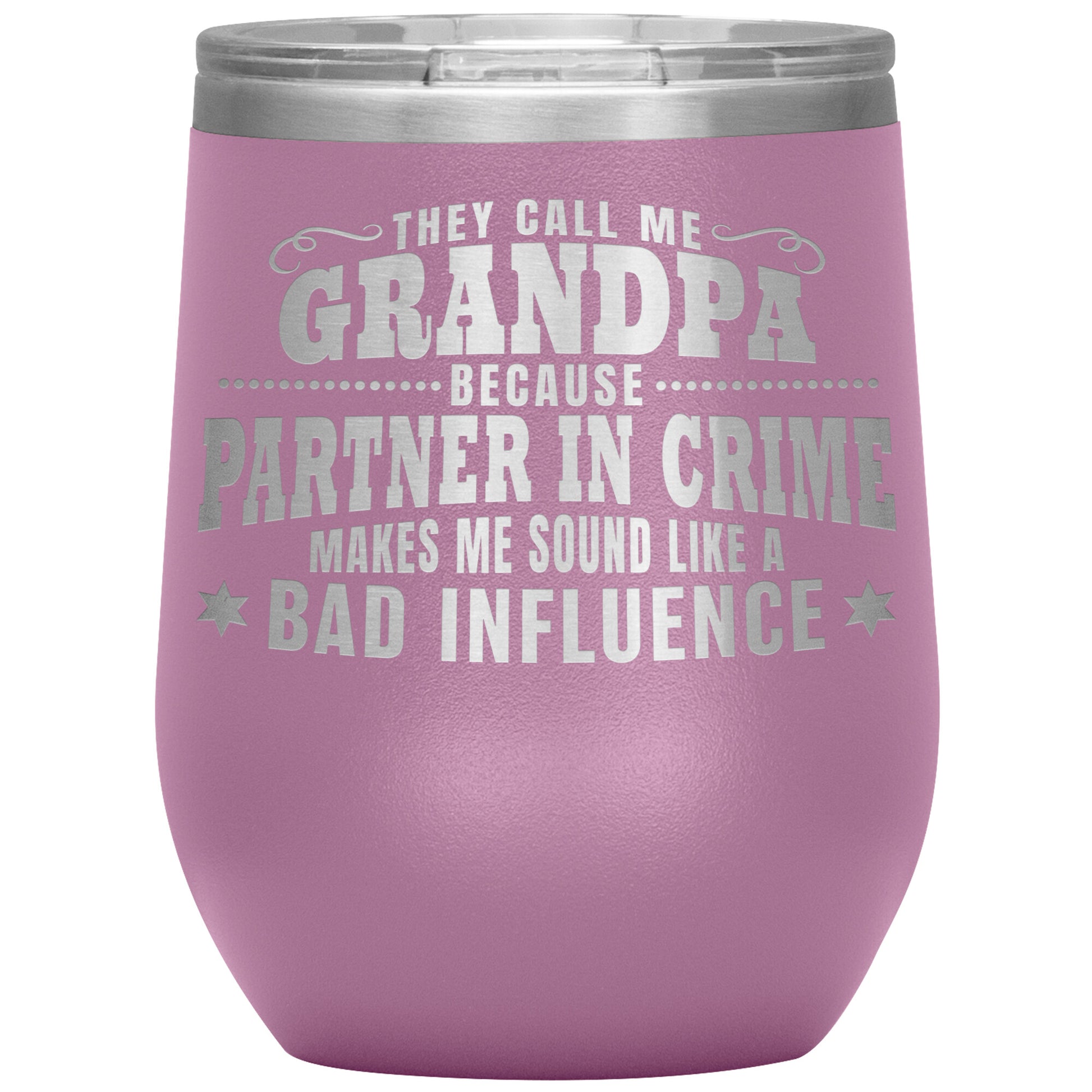 Grandpa Partner in Crime Tumbler