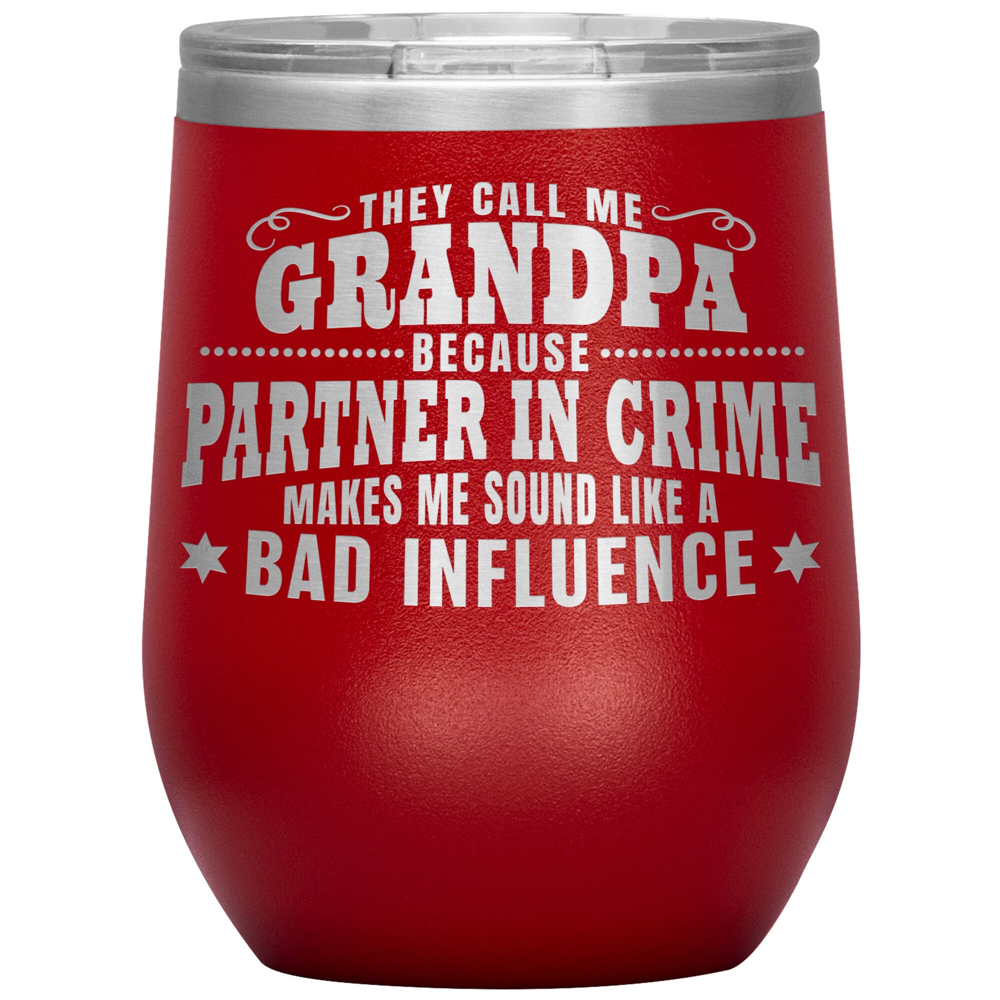 Grandpa Partner in Crime Tumbler