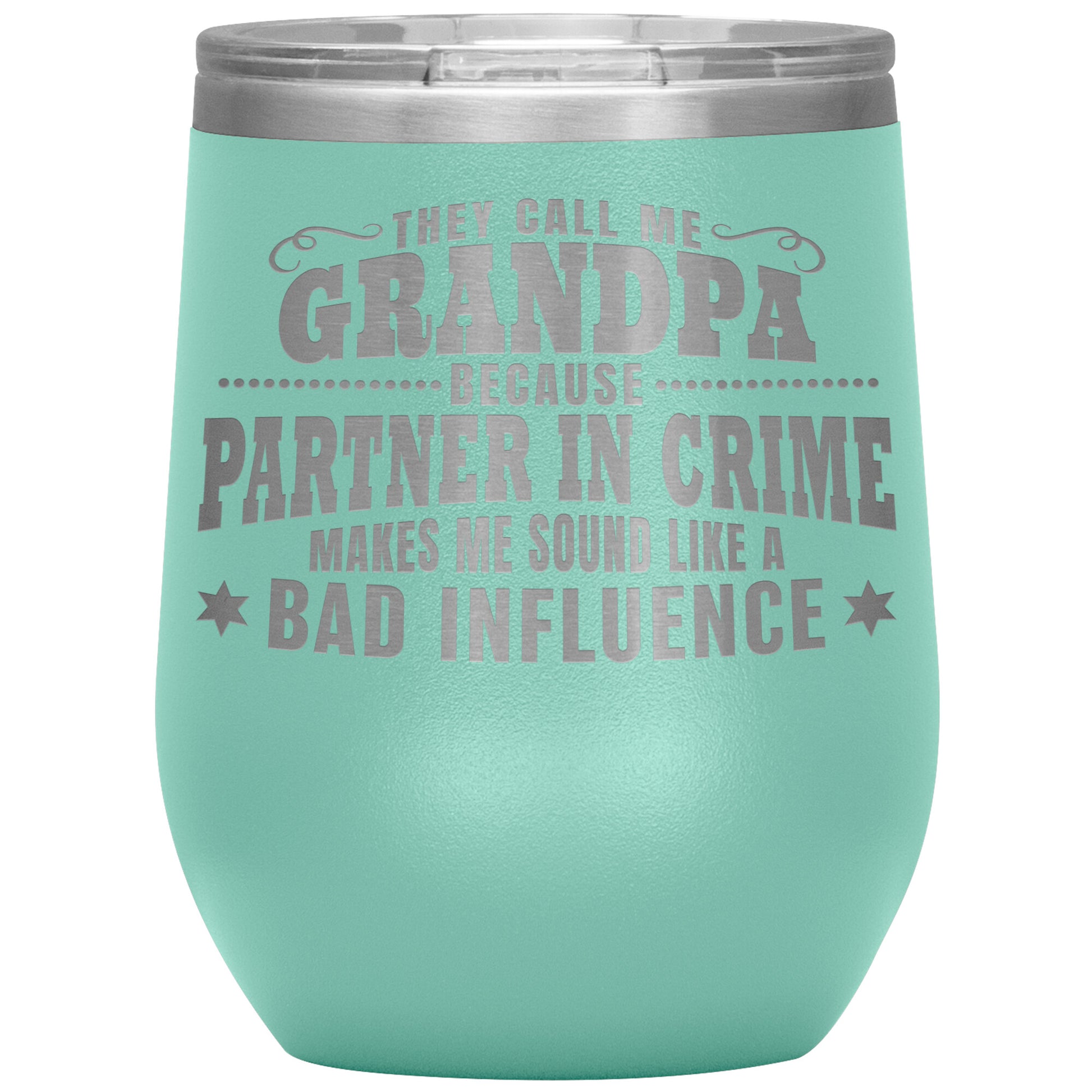 Grandpa Partner in Crime Tumbler