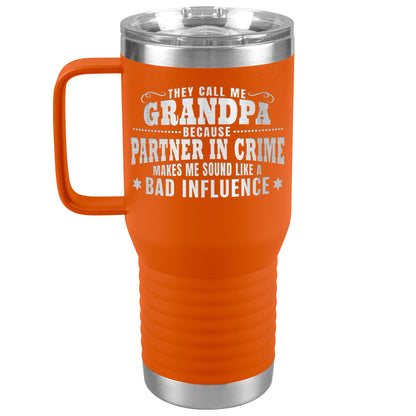 Grandpa Partner in Crime Tumbler