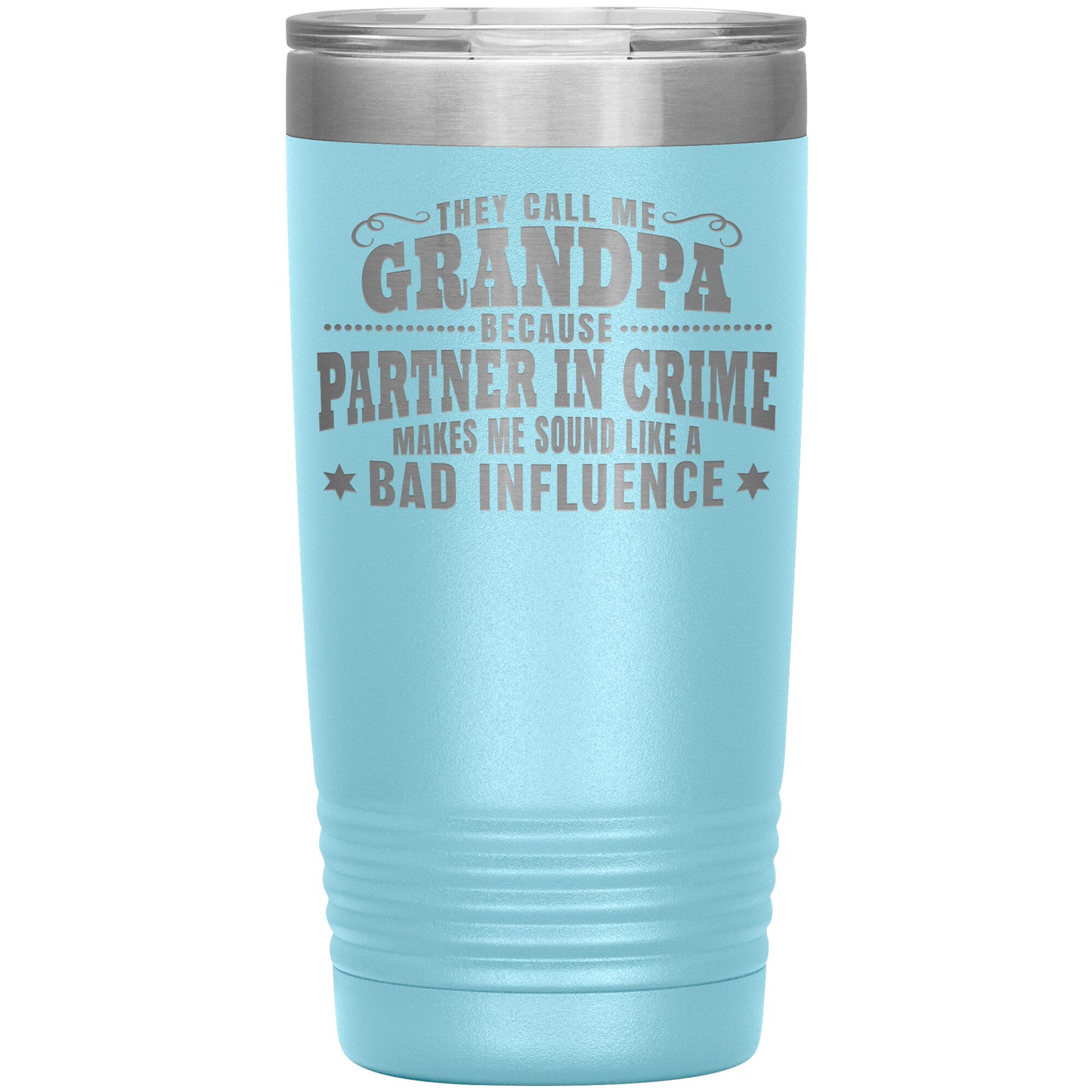Grandpa Partner in Crime Tumbler