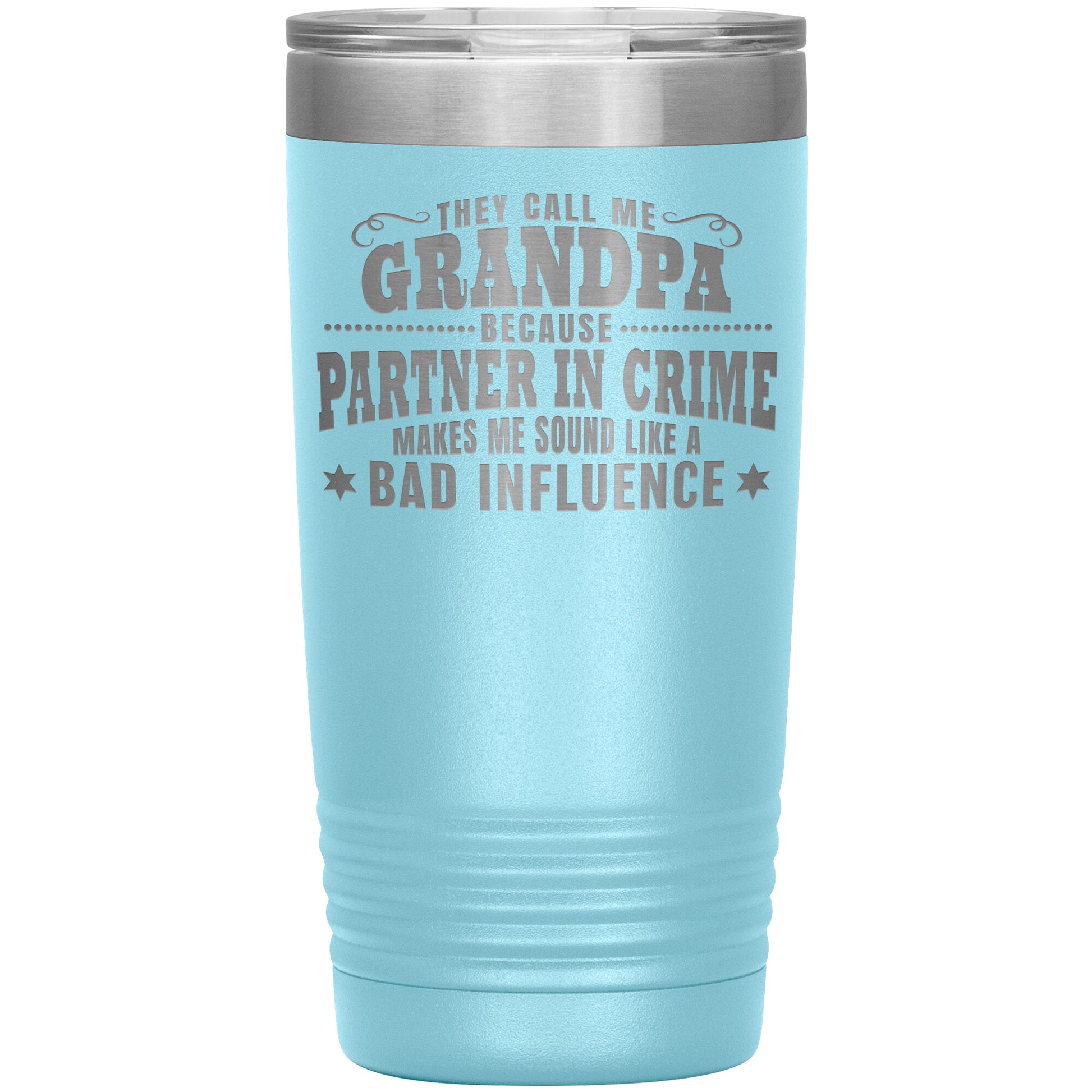 Grandpa Partner in Crime Tumbler