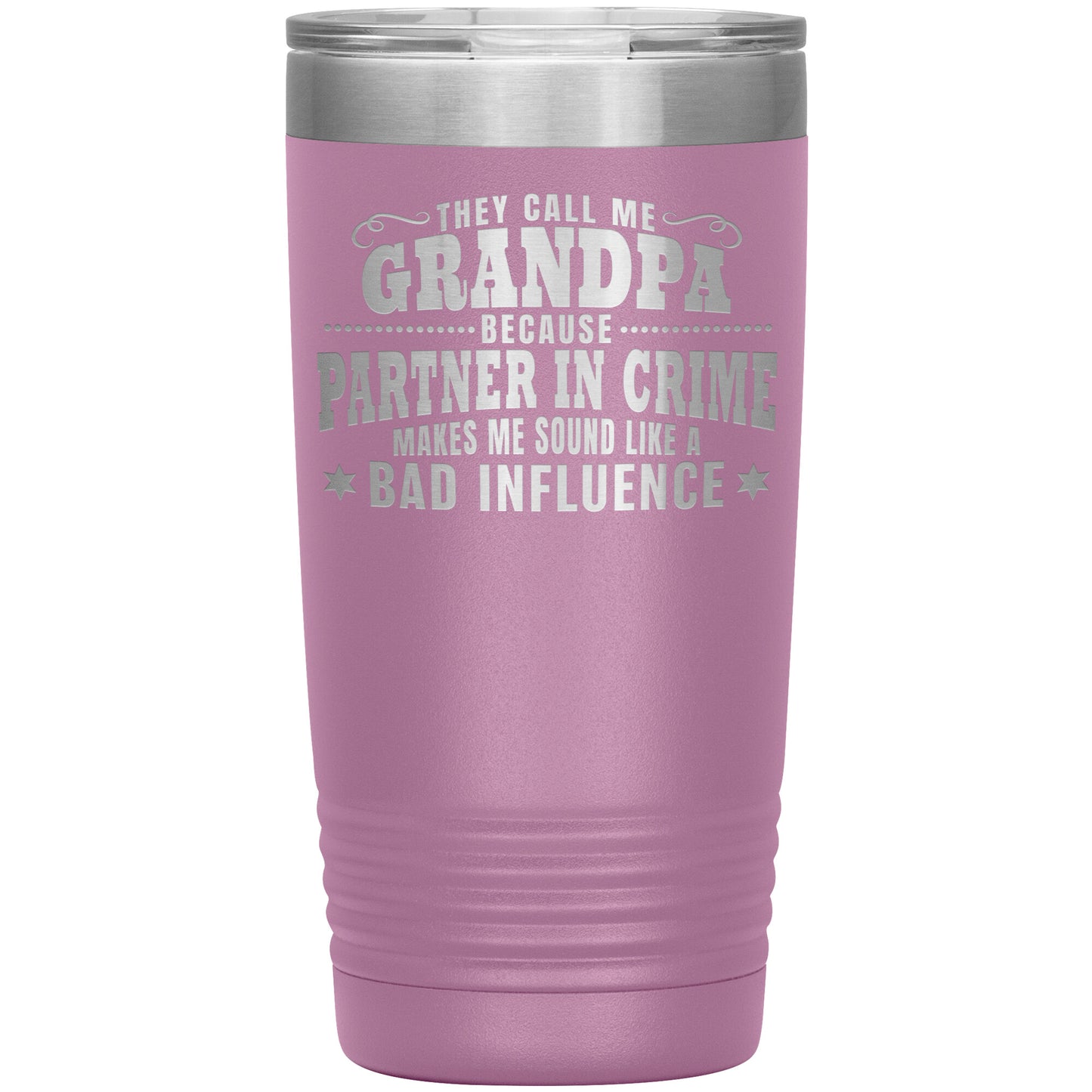 Grandpa Partner in Crime Tumbler