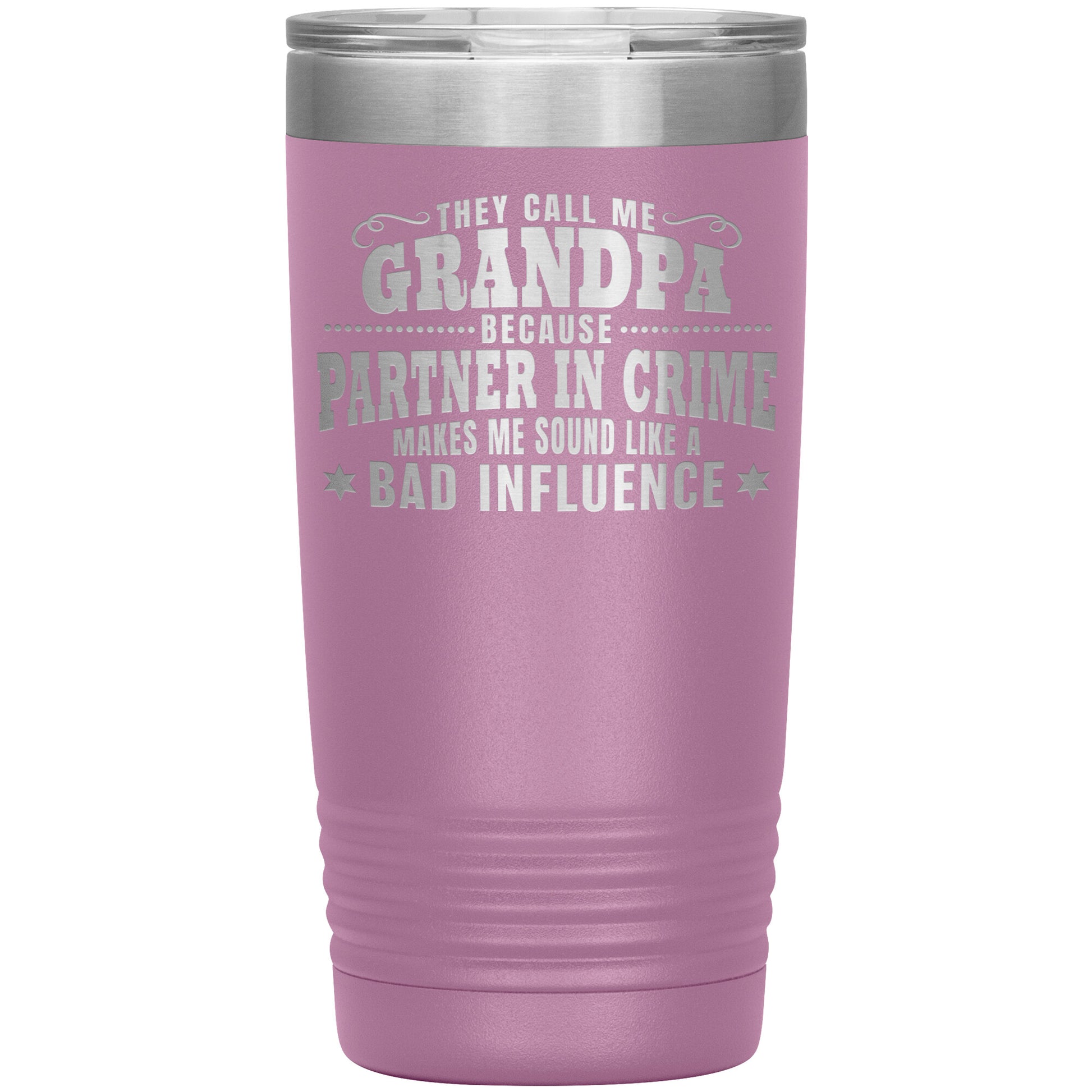 Grandpa Partner in Crime Tumbler