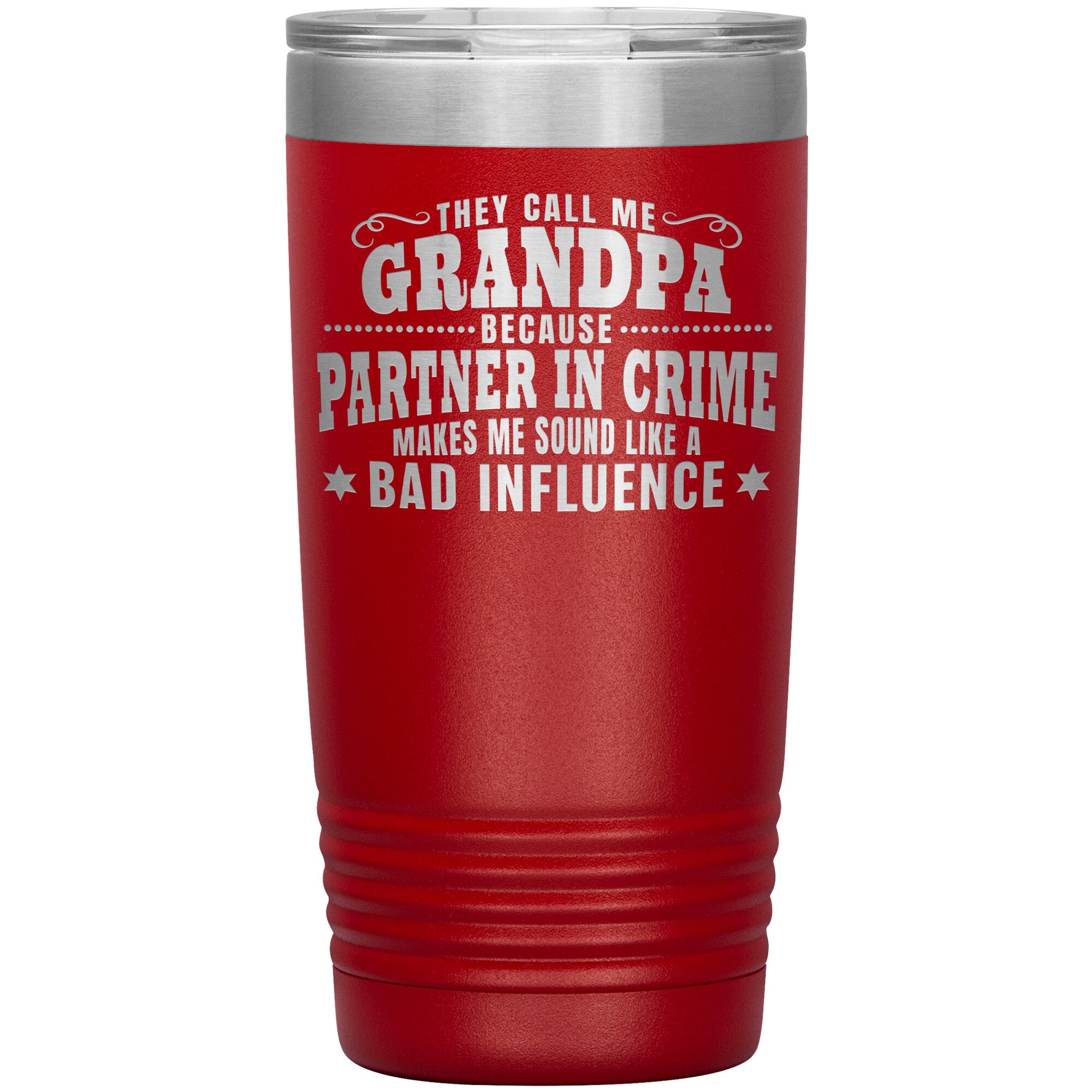 Grandpa Partner in Crime Tumbler