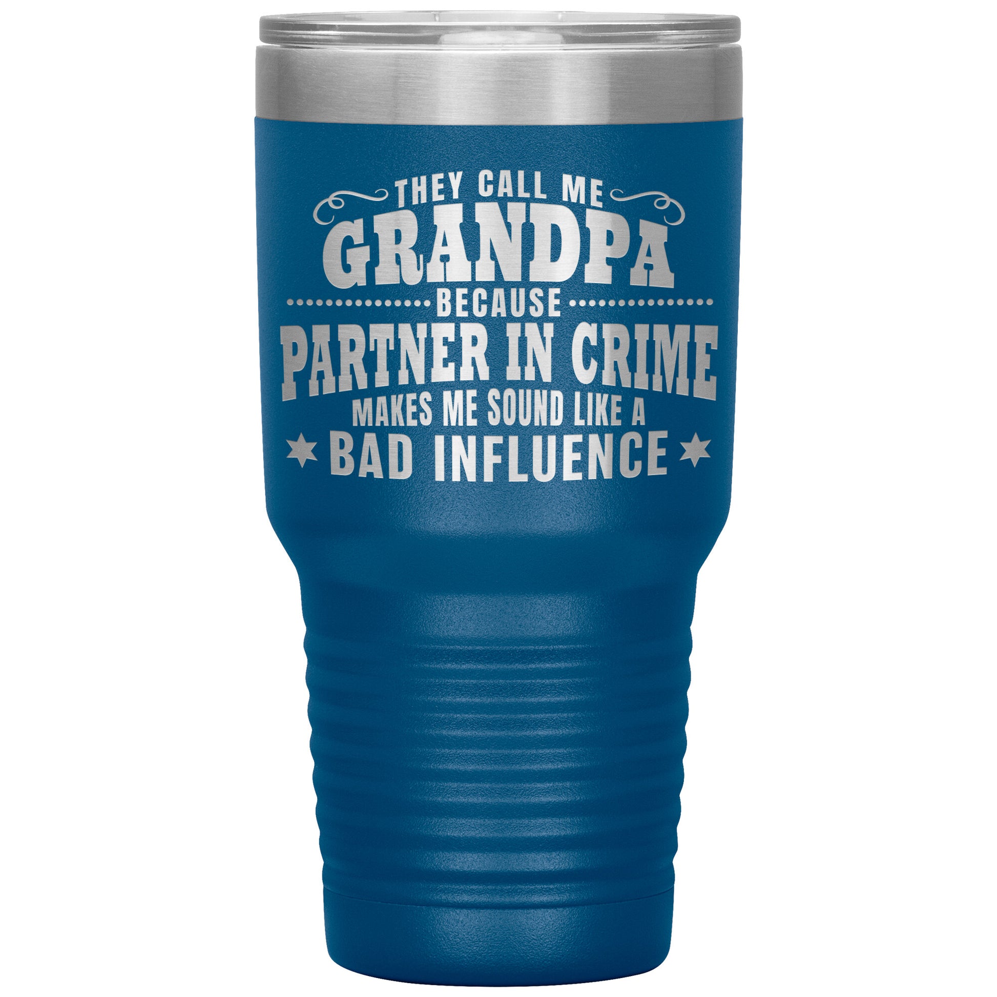 Grandpa Partner in Crime Tumbler