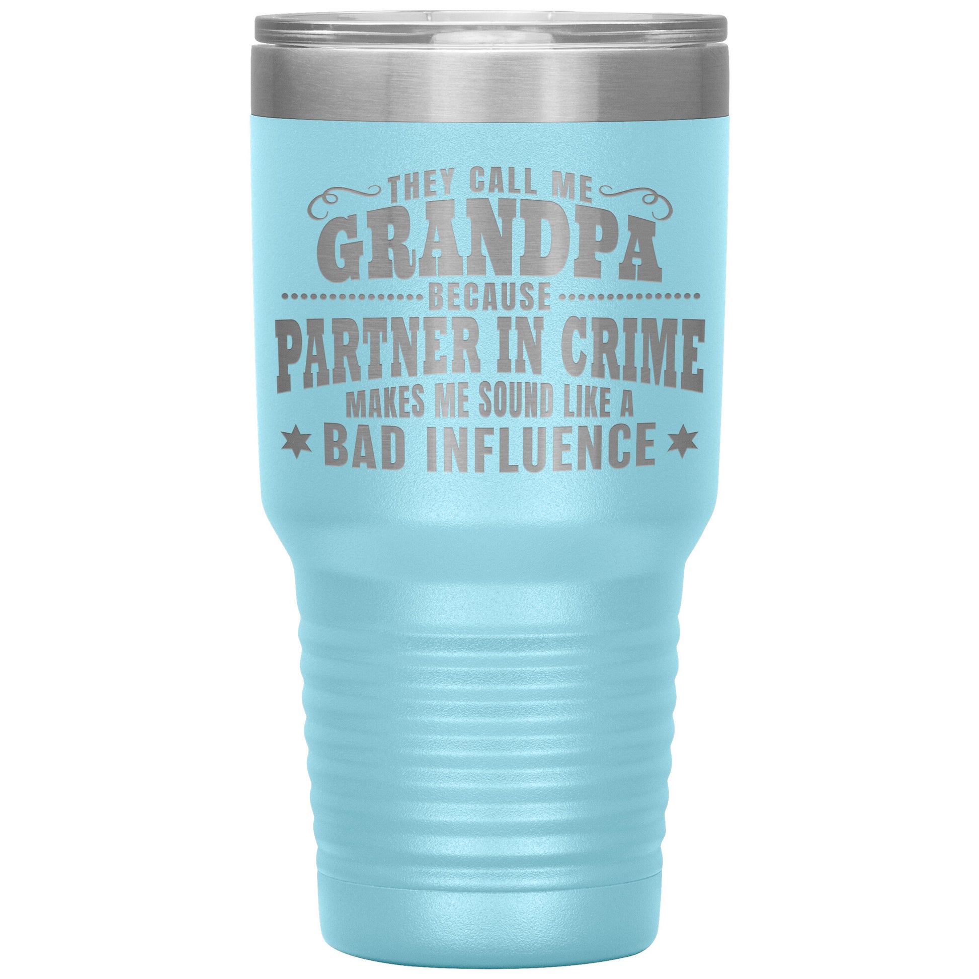 Grandpa Partner in Crime Tumbler