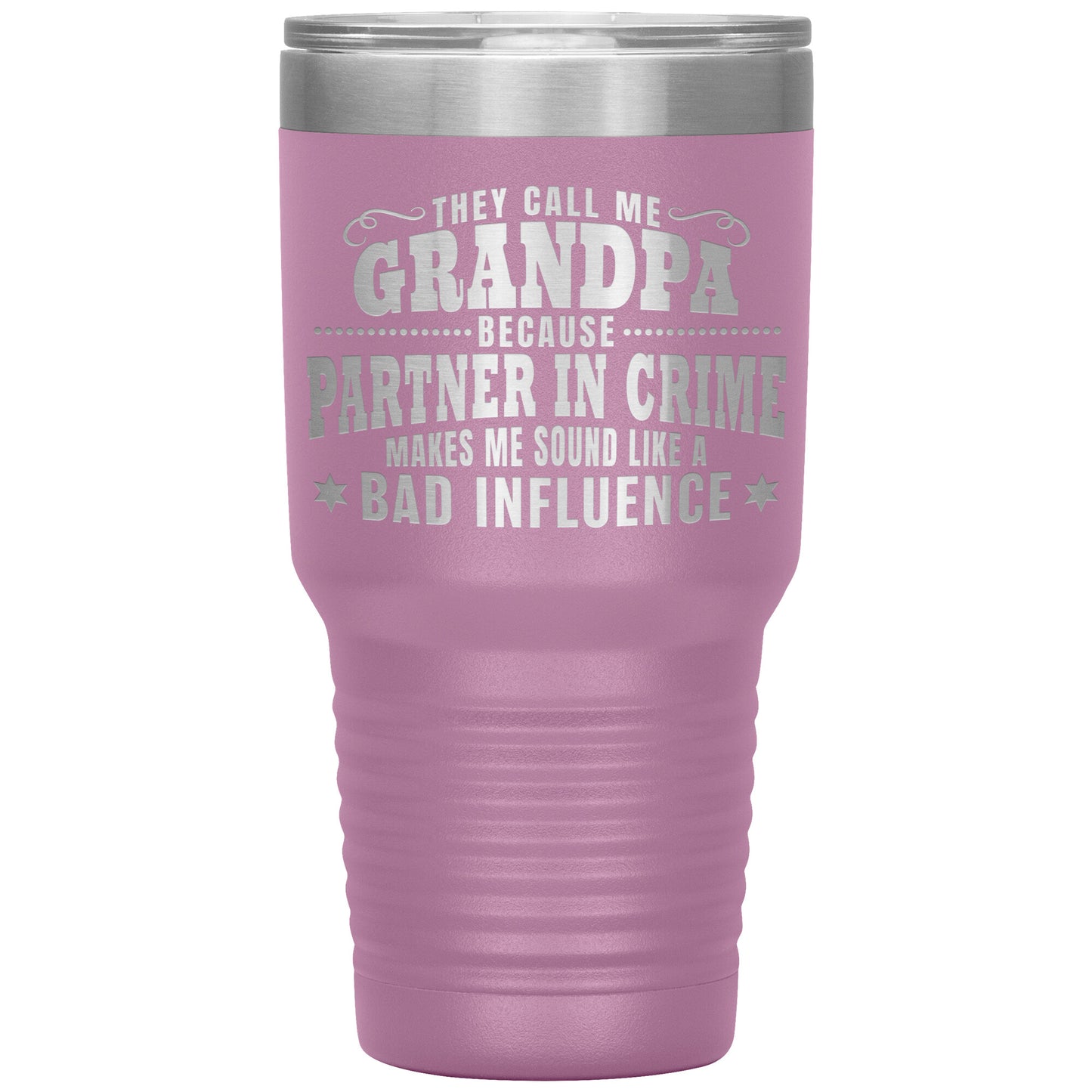 Grandpa Partner in Crime Tumbler