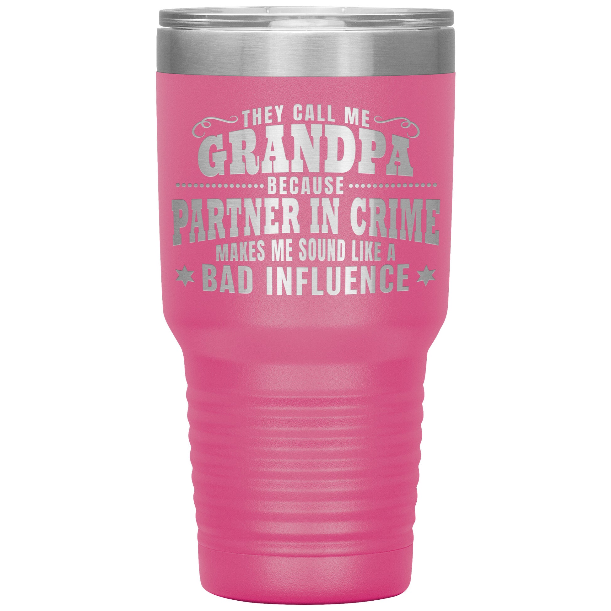 Grandpa Partner in Crime Tumbler