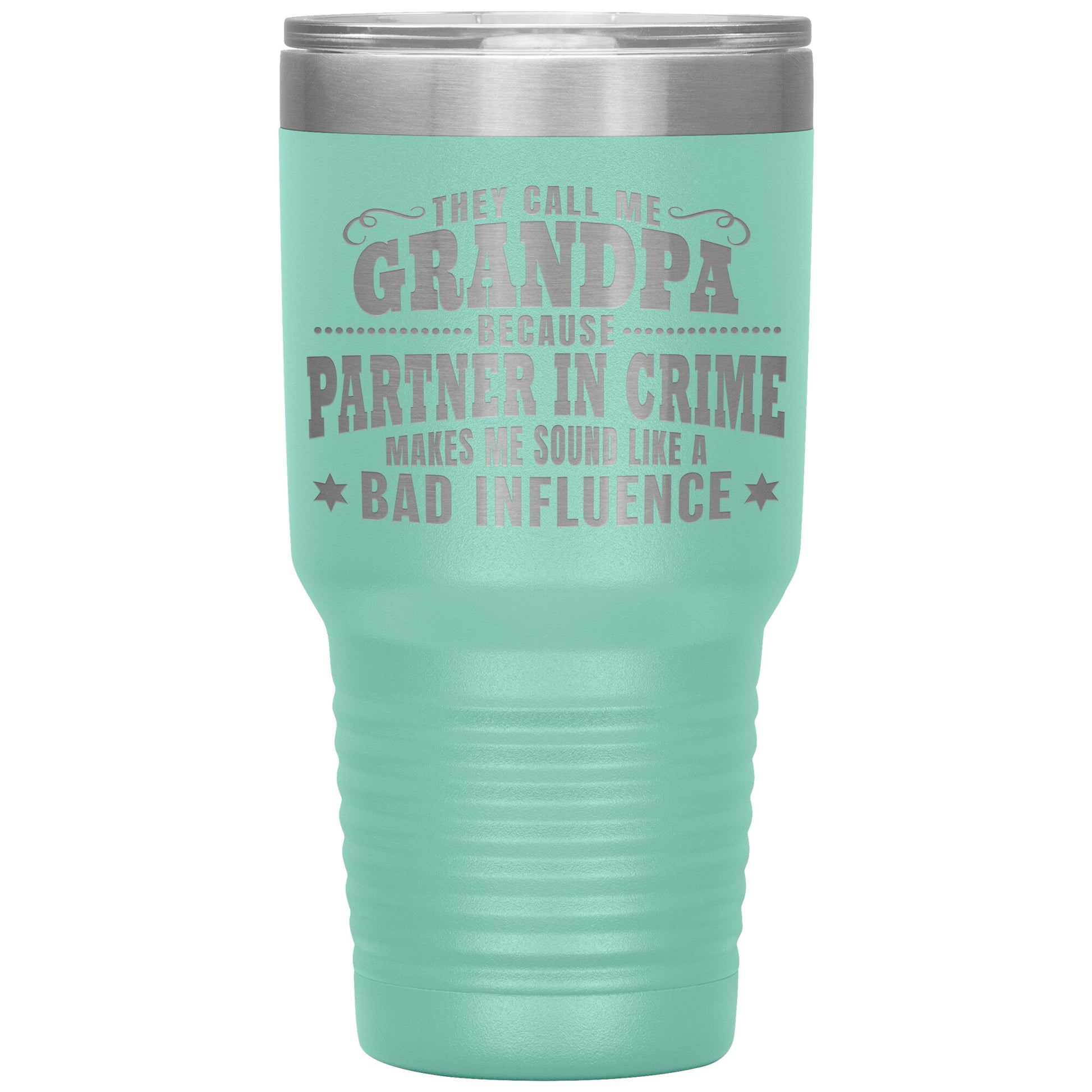 Grandpa Partner in Crime Tumbler
