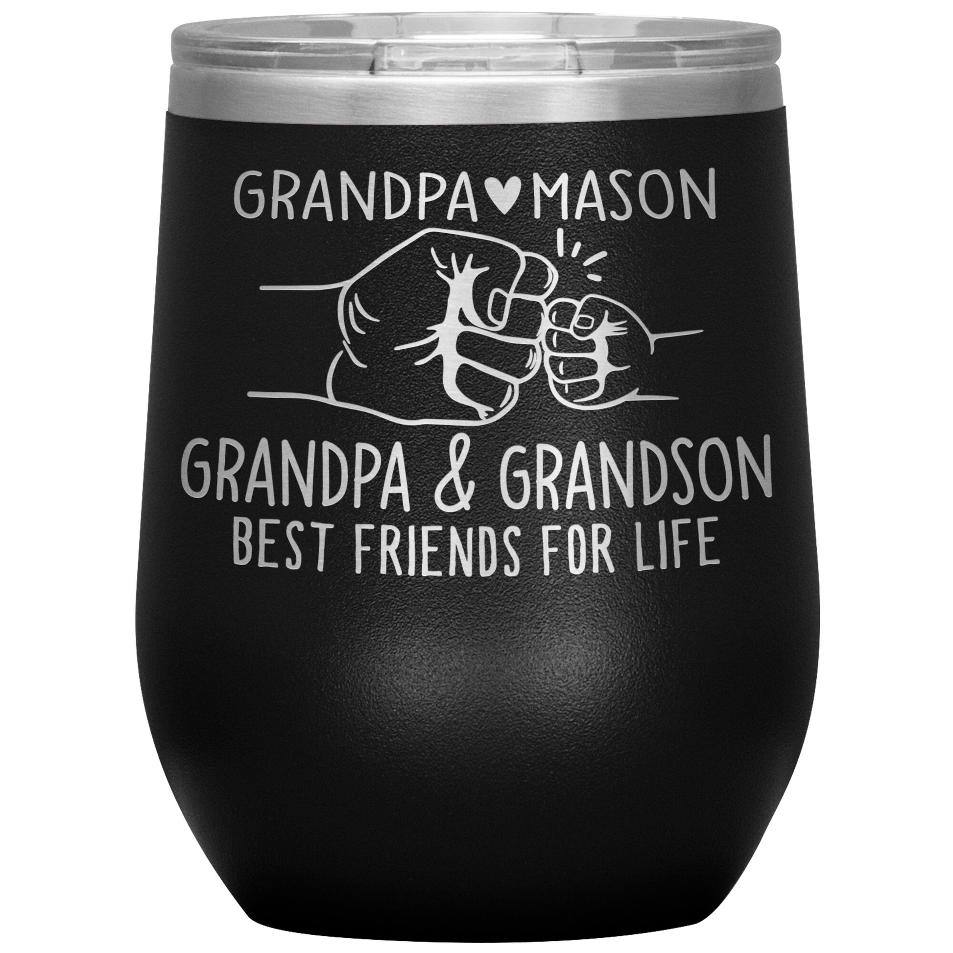 Grandpa & Grandson Bestfriends Tumbler