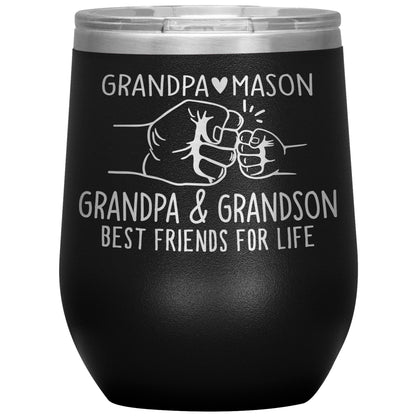 Grandpa & Grandson Bestfriends Tumbler