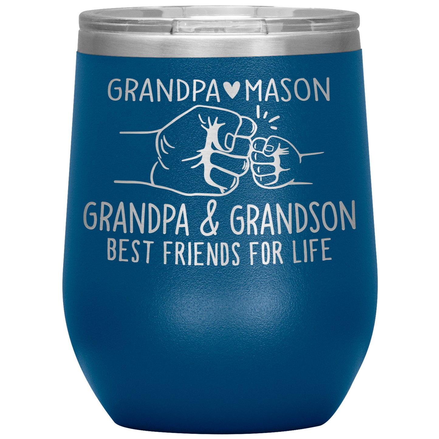 Grandpa & Grandson Bestfriends Tumbler