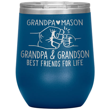 Grandpa & Grandson Bestfriends Tumbler