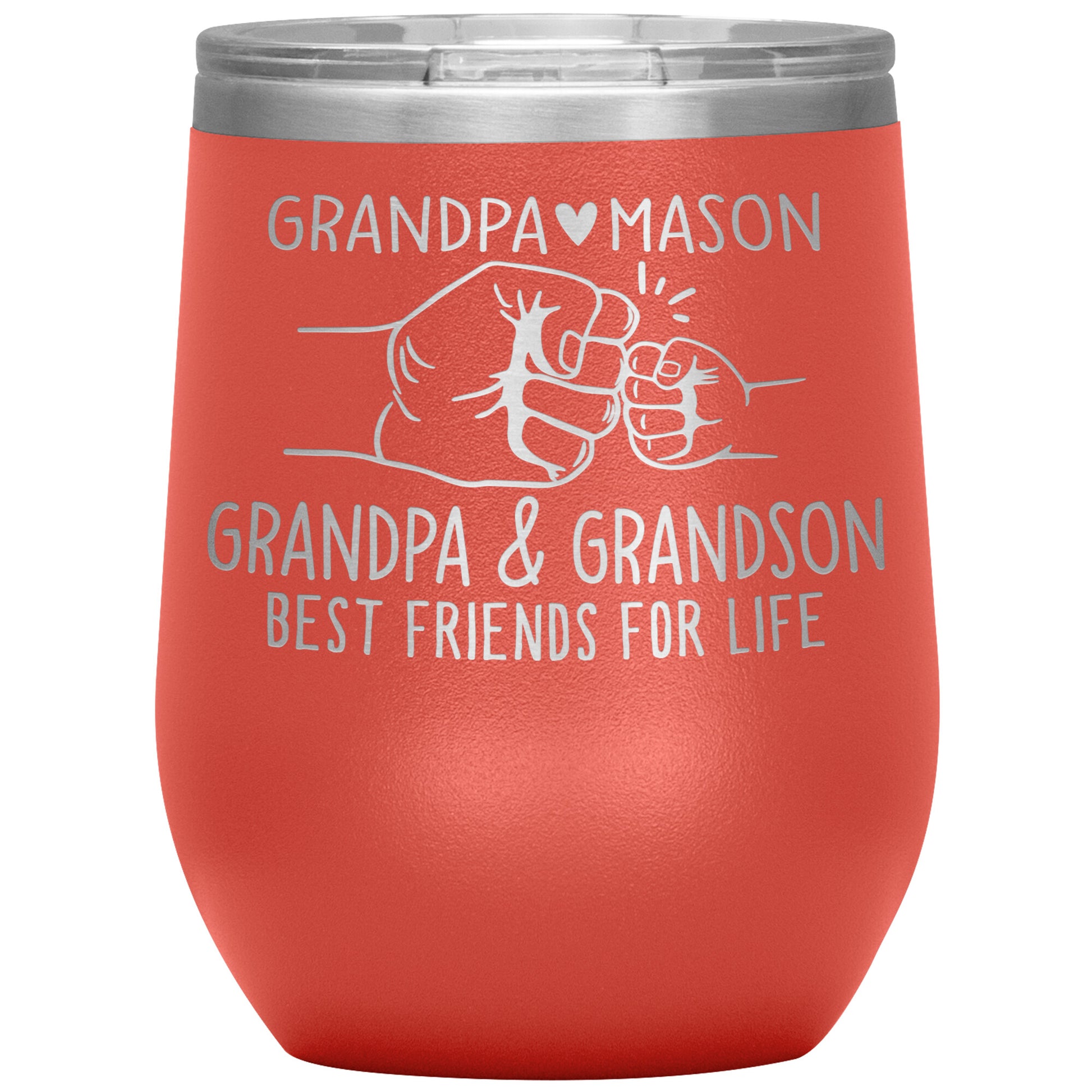Grandpa & Grandson Bestfriends Tumbler