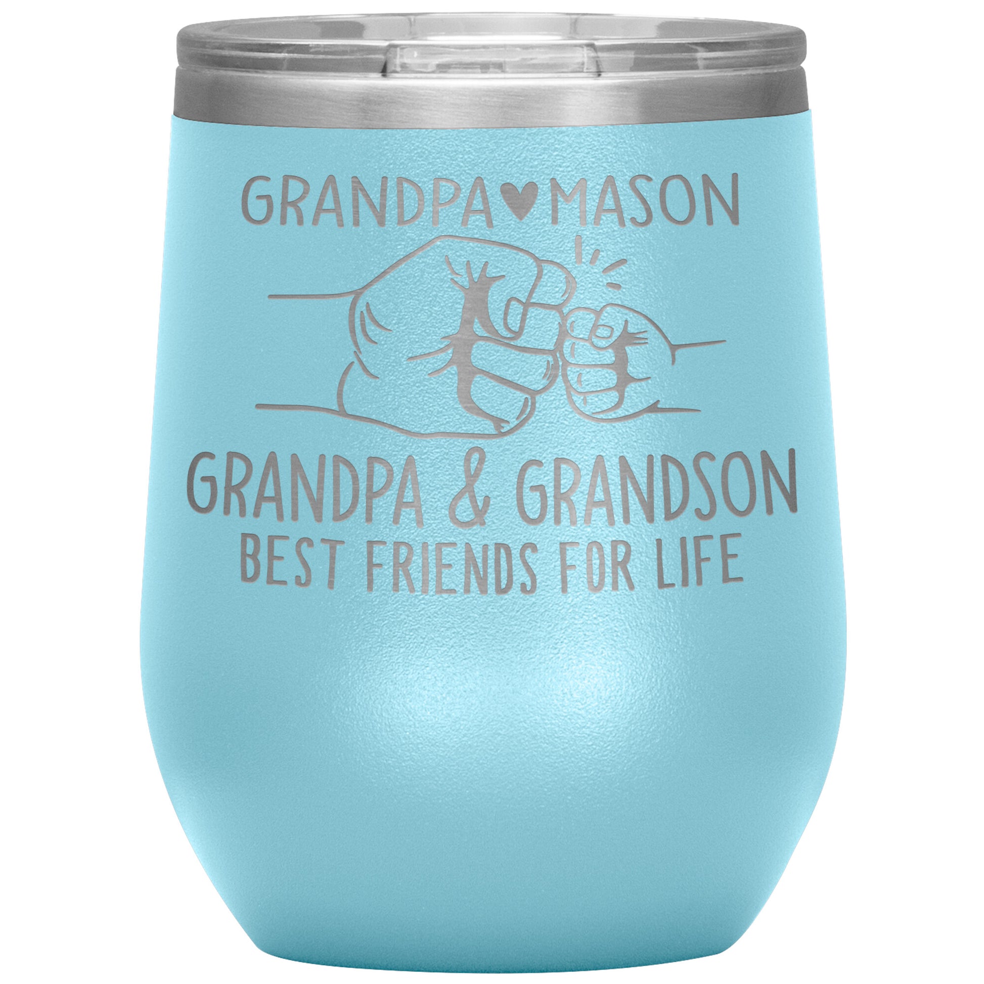 Grandpa & Grandson Bestfriends Tumbler