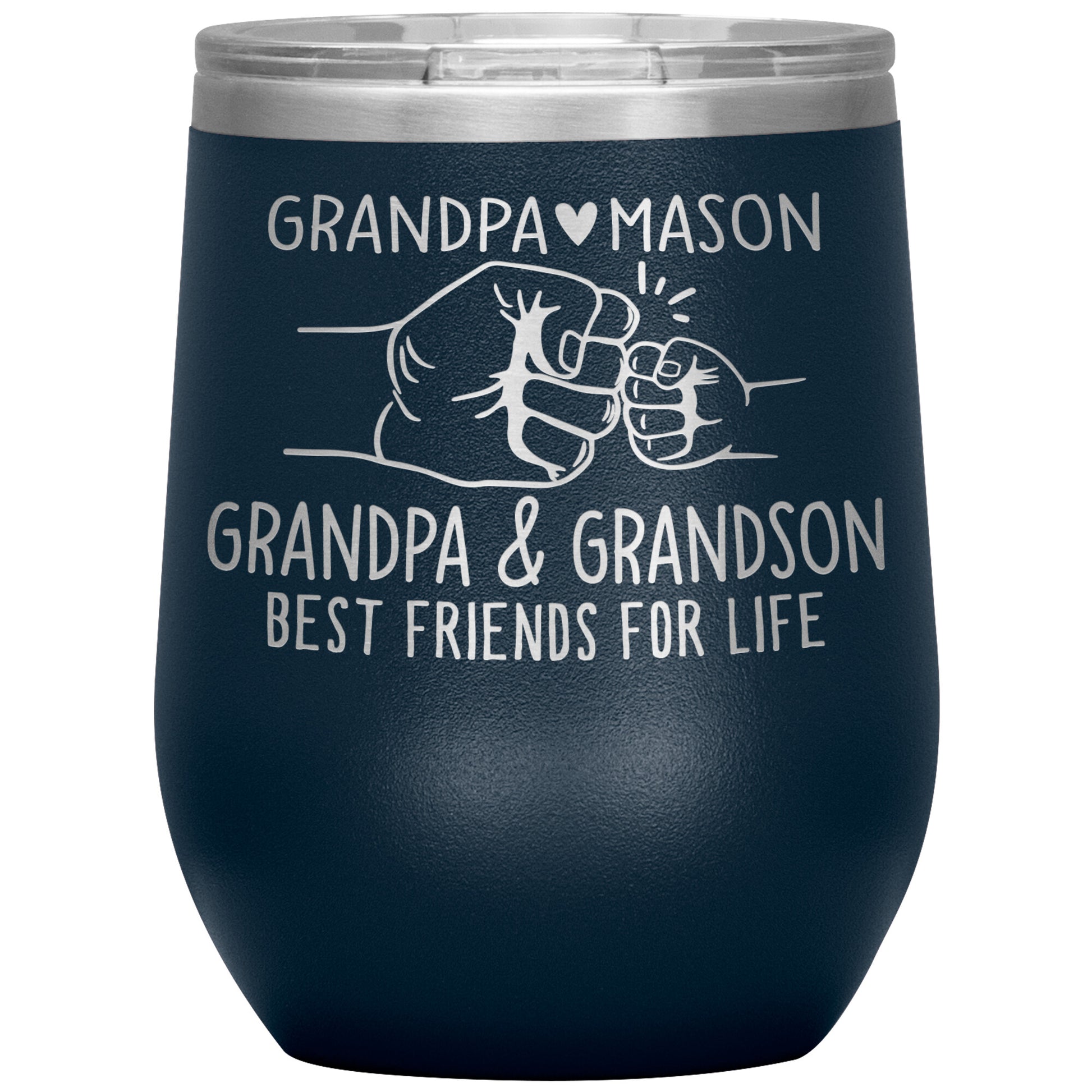 Grandpa & Grandson Bestfriends Tumbler