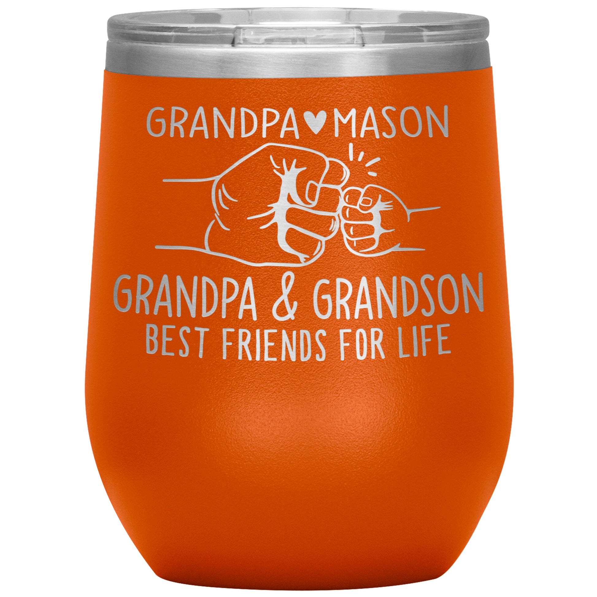 Grandpa & Grandson Bestfriends Tumbler