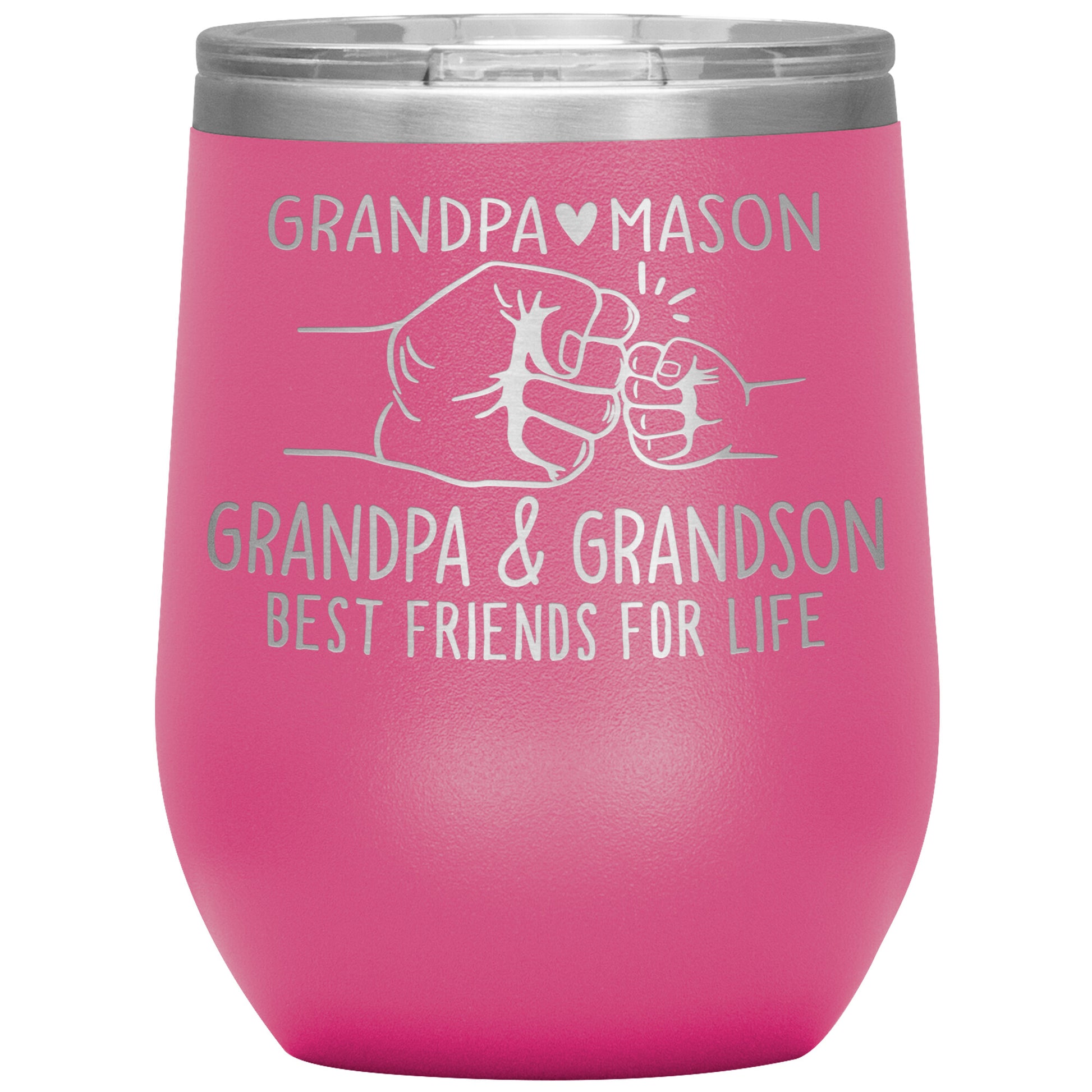 Grandpa & Grandson Bestfriends Tumbler