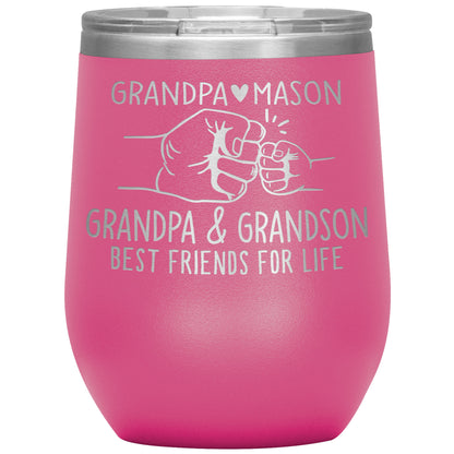 Grandpa & Grandson Bestfriends Tumbler